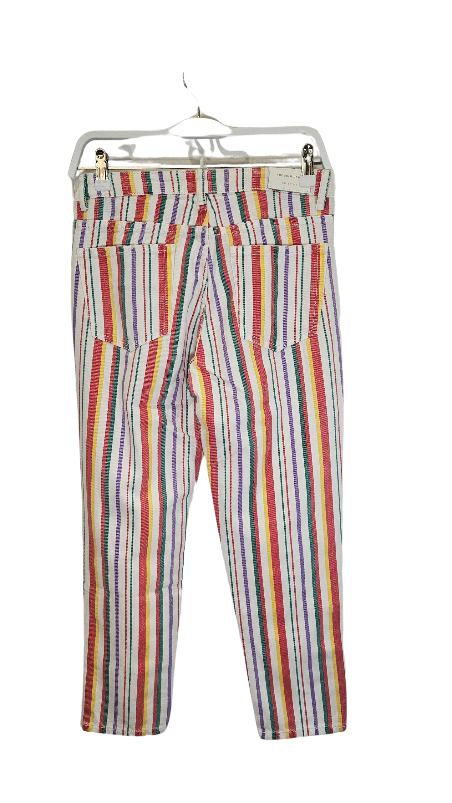 Pantalón Denim Rayas