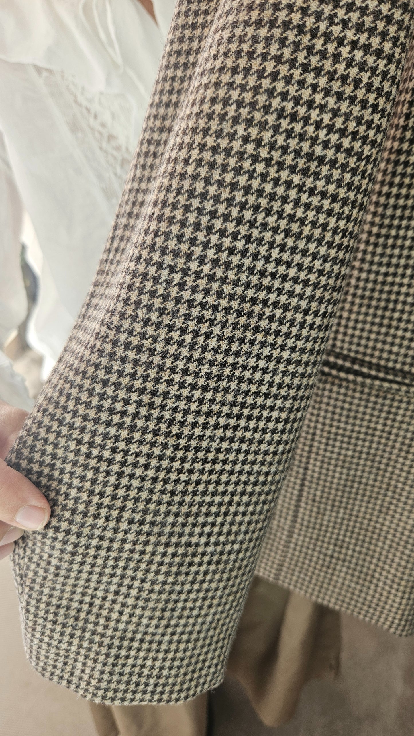 Blazer 100% Lana Pata Gallo