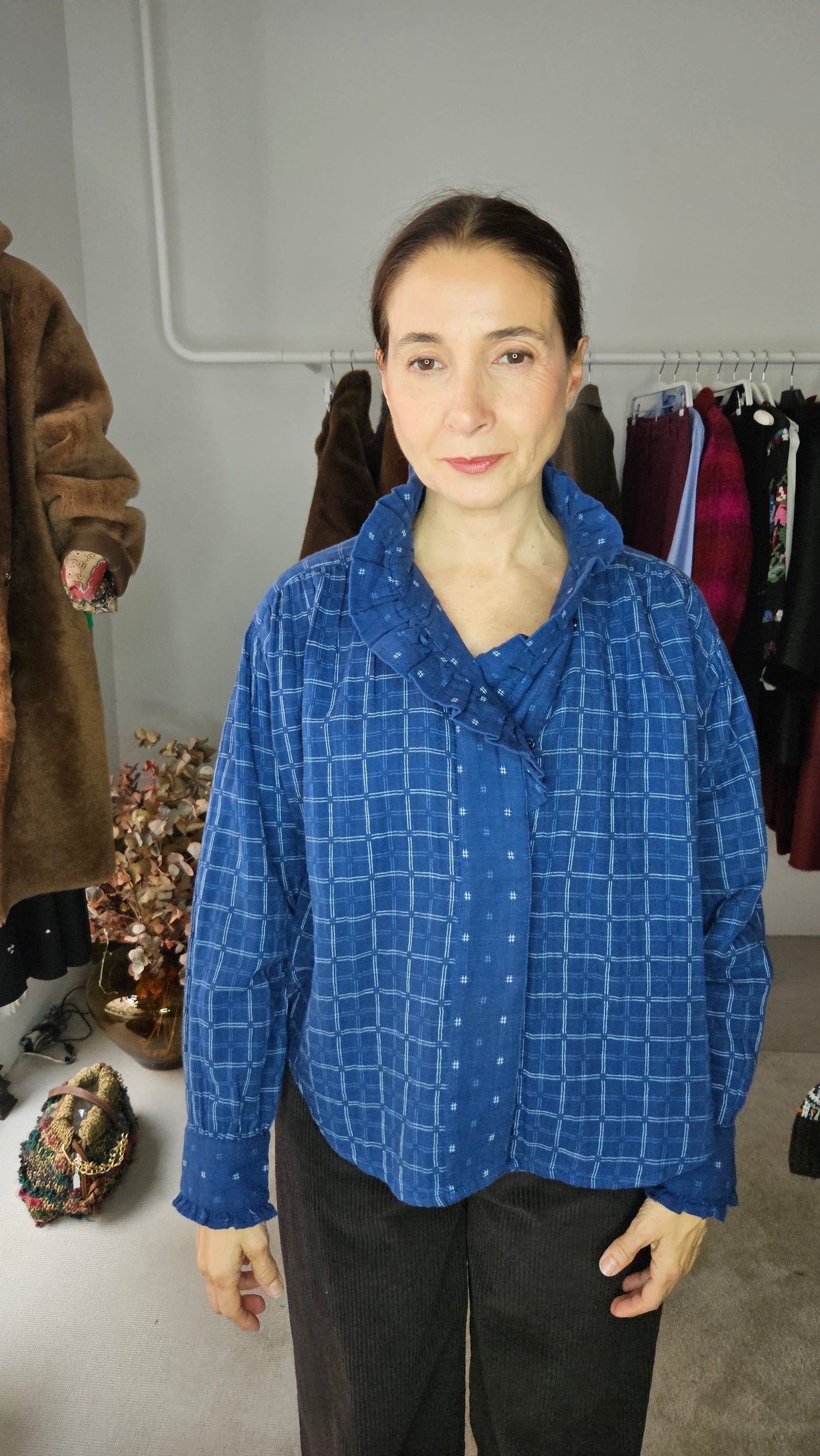 Camisa Cuadros Azules