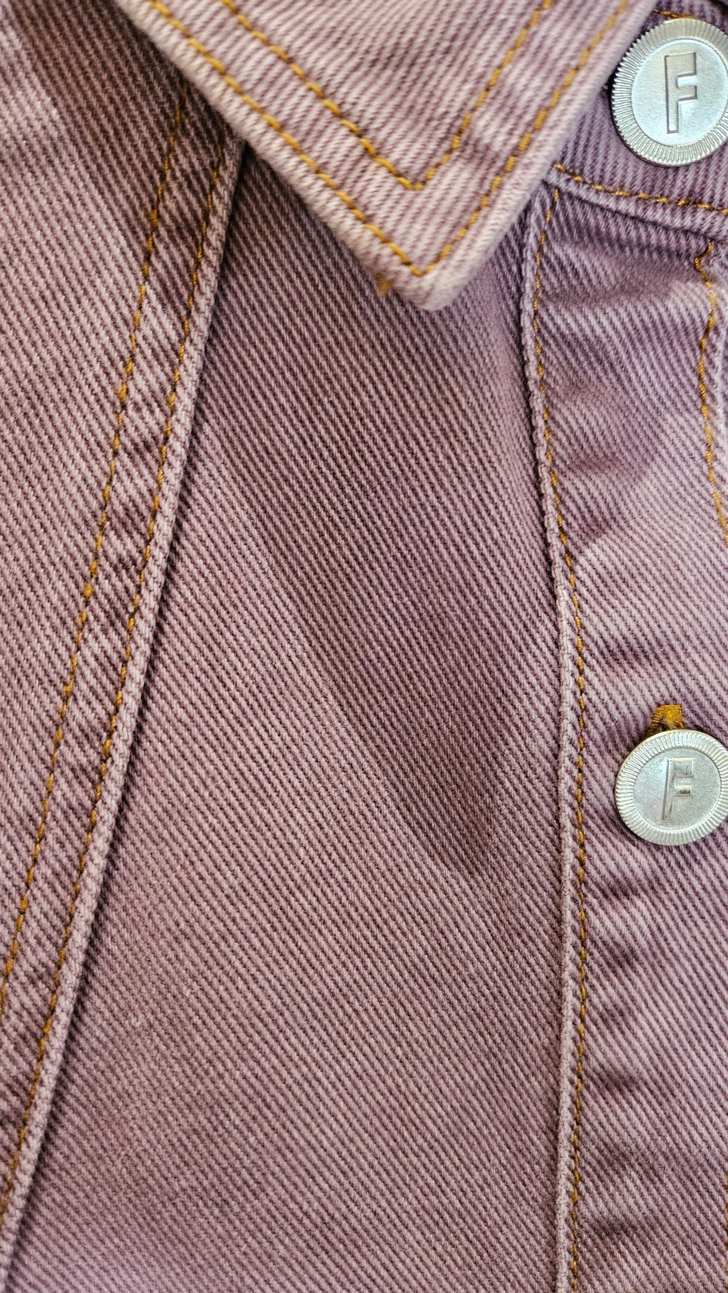 Cazadora Denim Morada