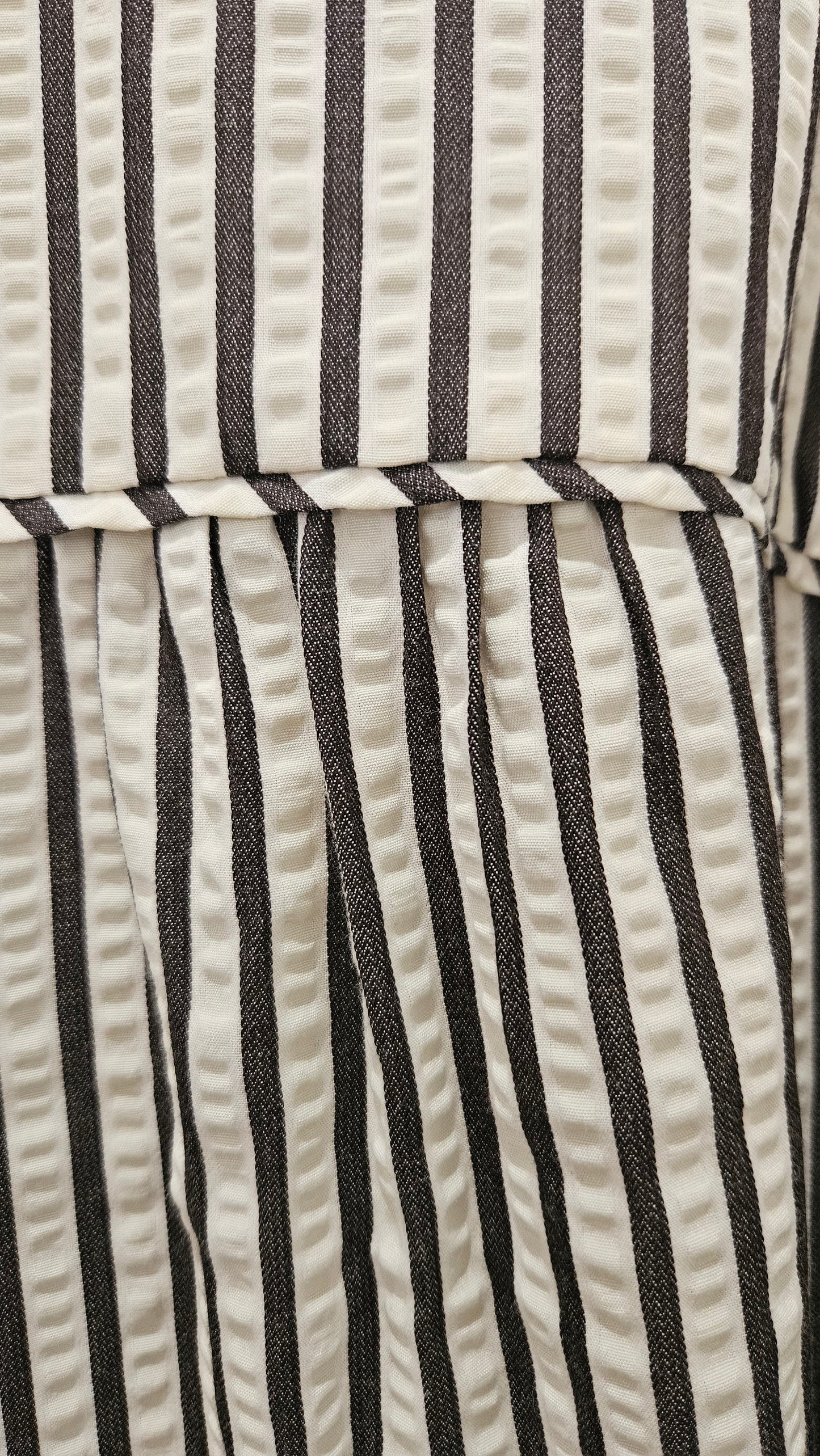 Camisa Rayas Chocolate