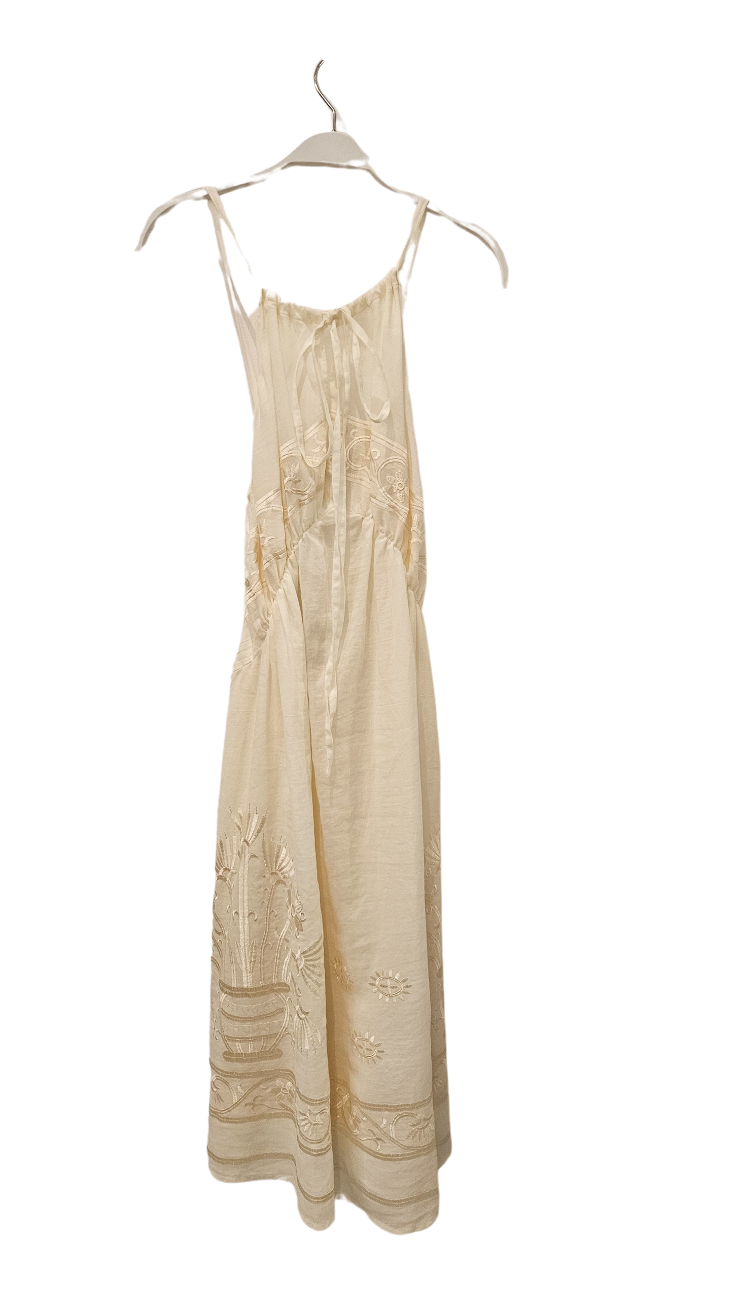 Vestido Tirante Vainilla
