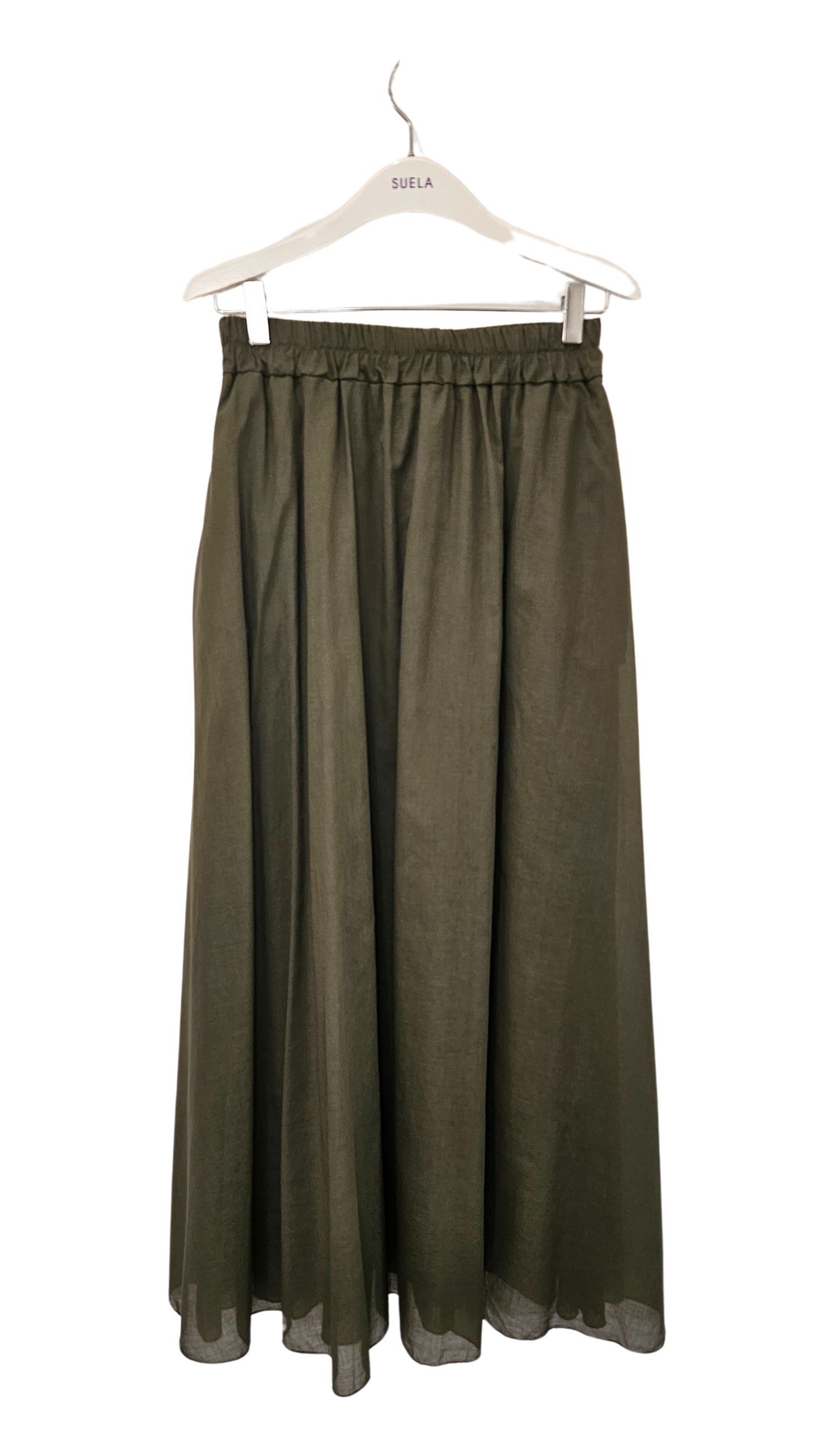 Falda Midi Verde