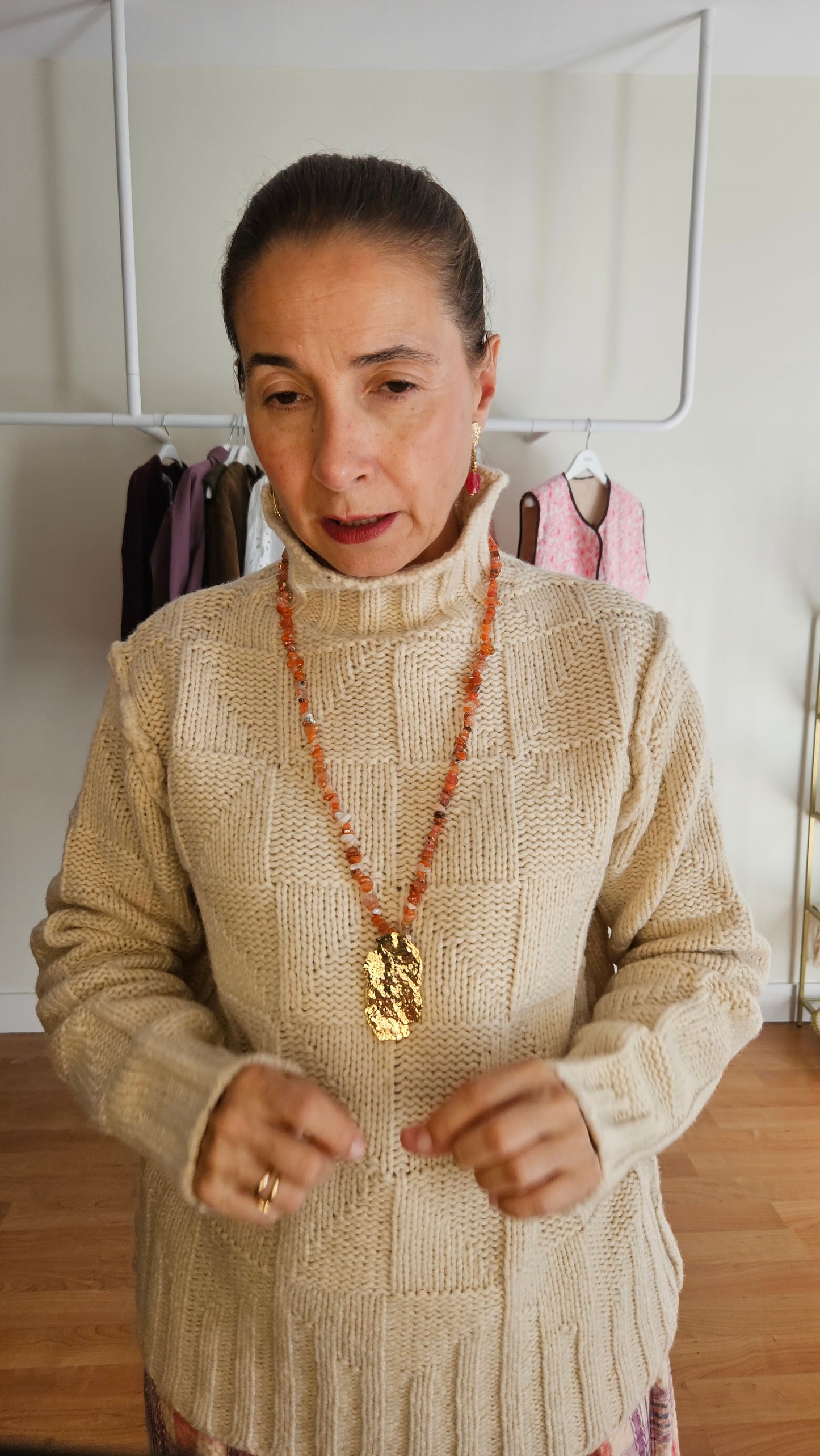 Collar Cornalina