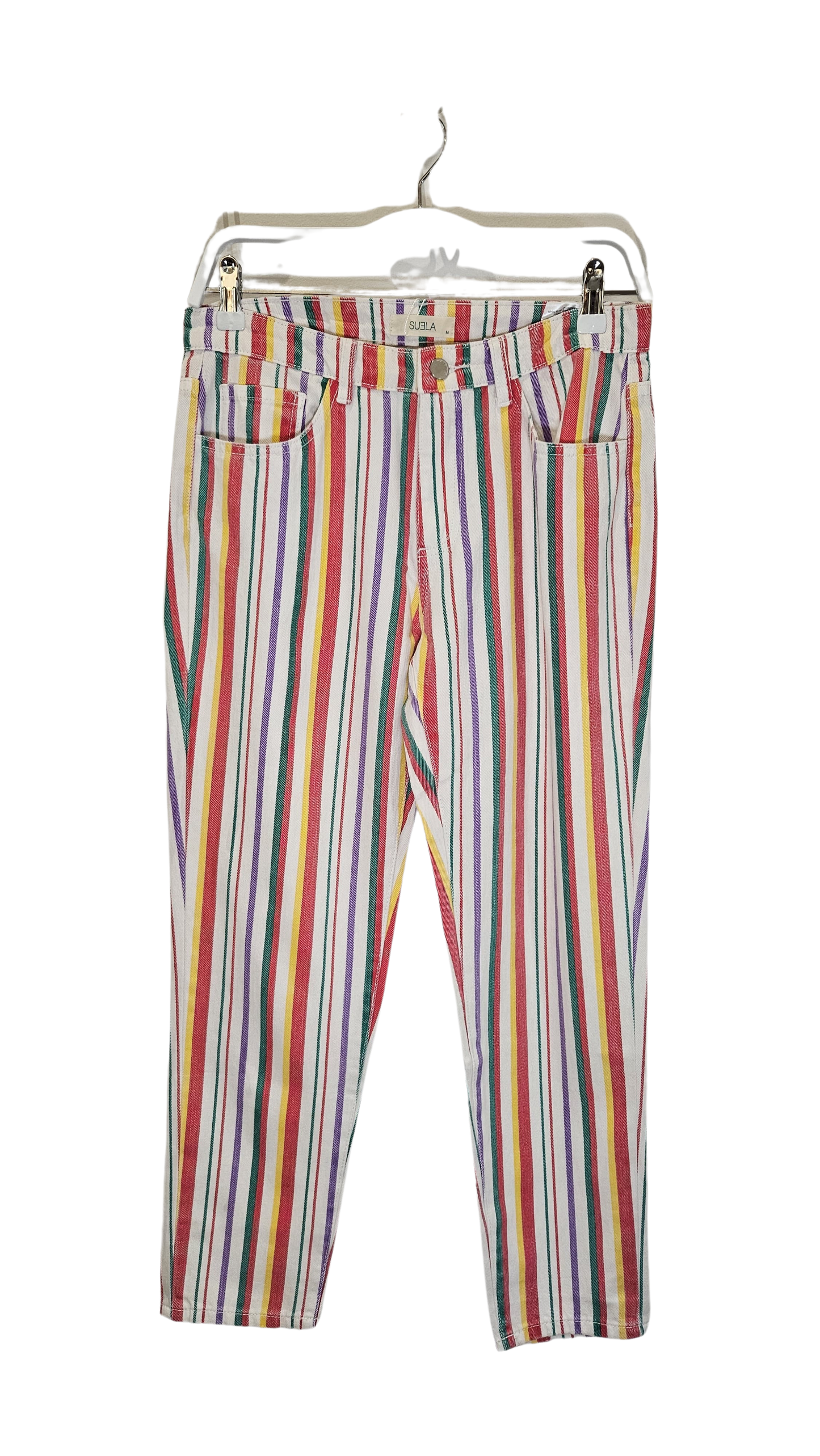 Pantalón Denim Rayas