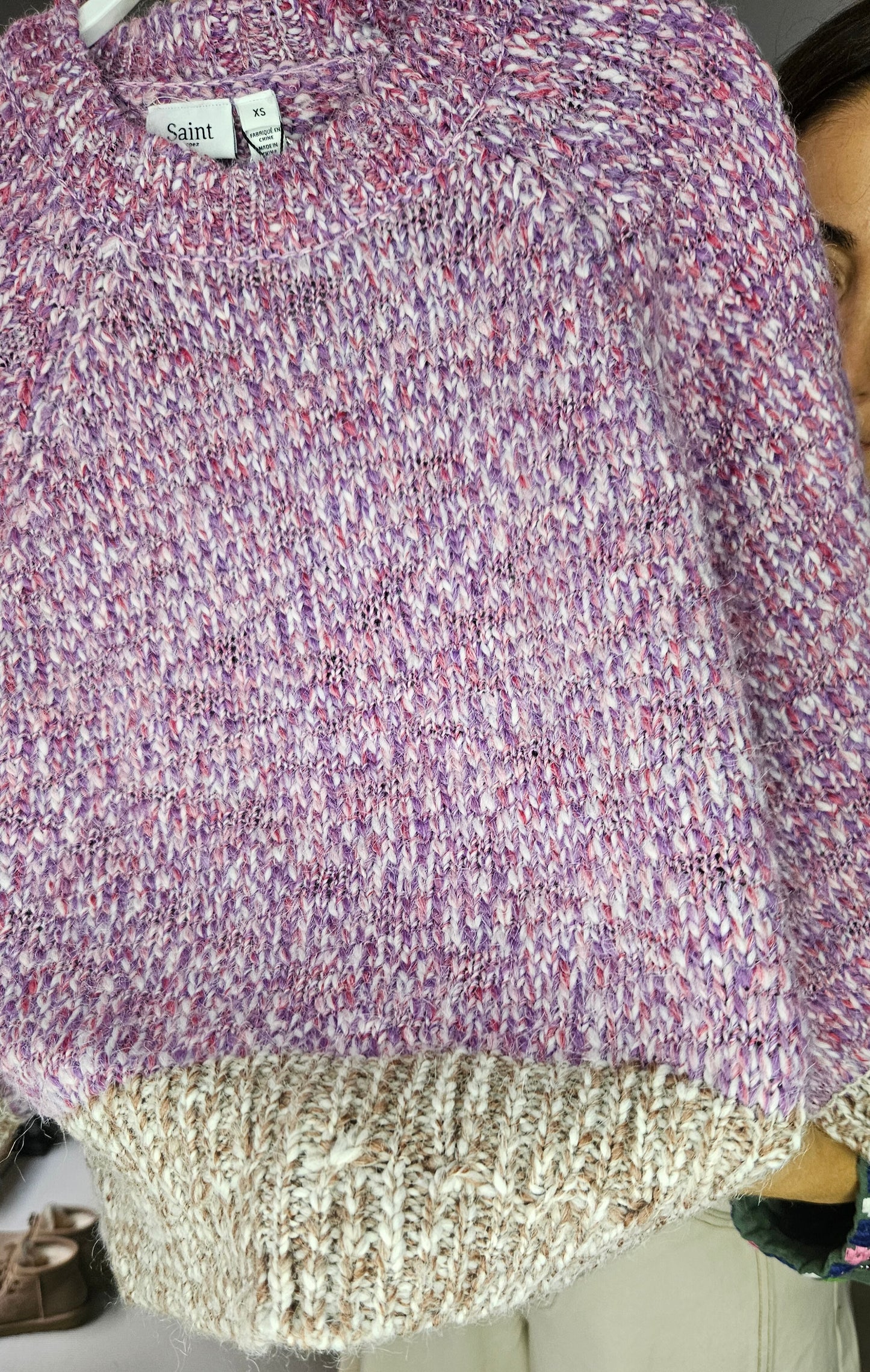 Jersey Jaspeado Malva