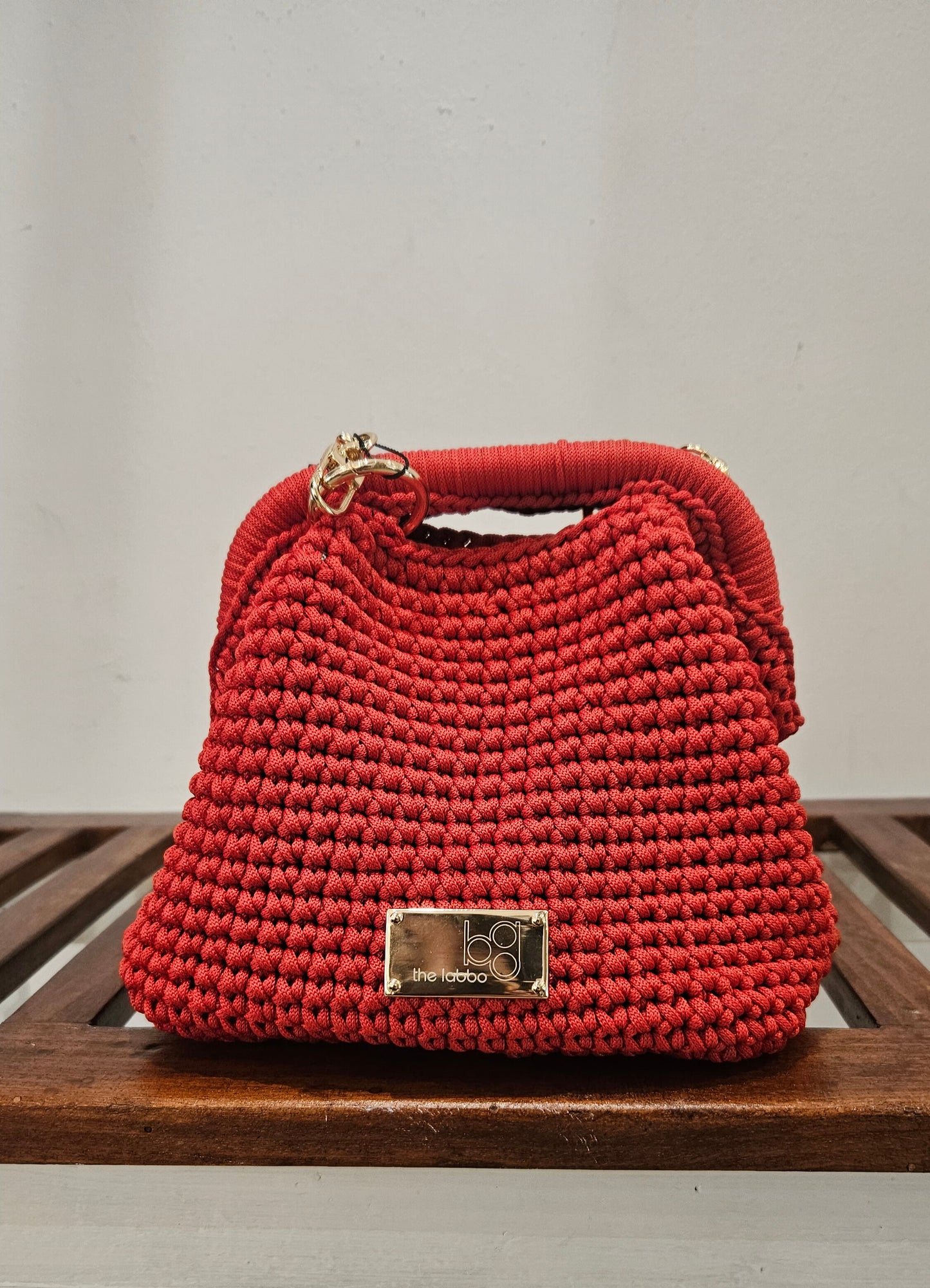 Clutch Melangé Rojo