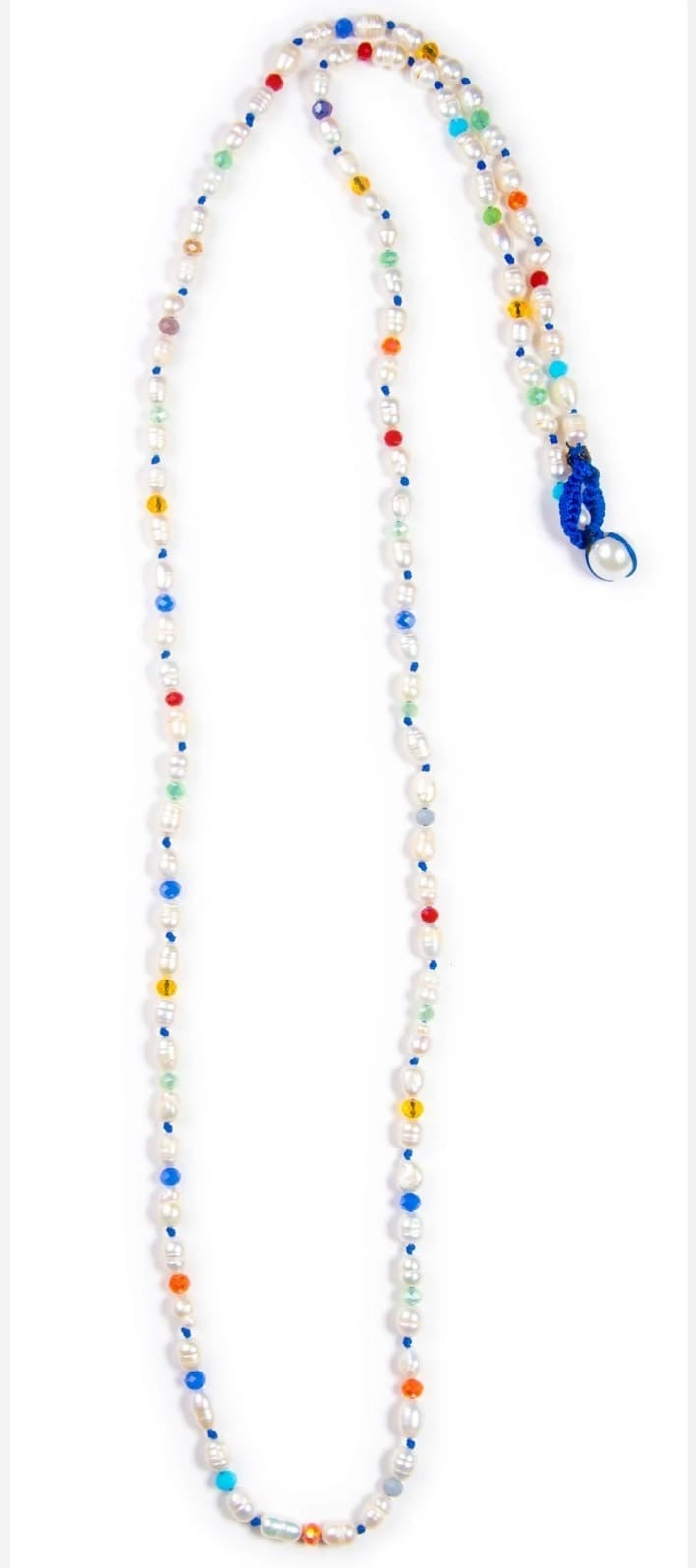 Collar Largo Perlas Long Bubble