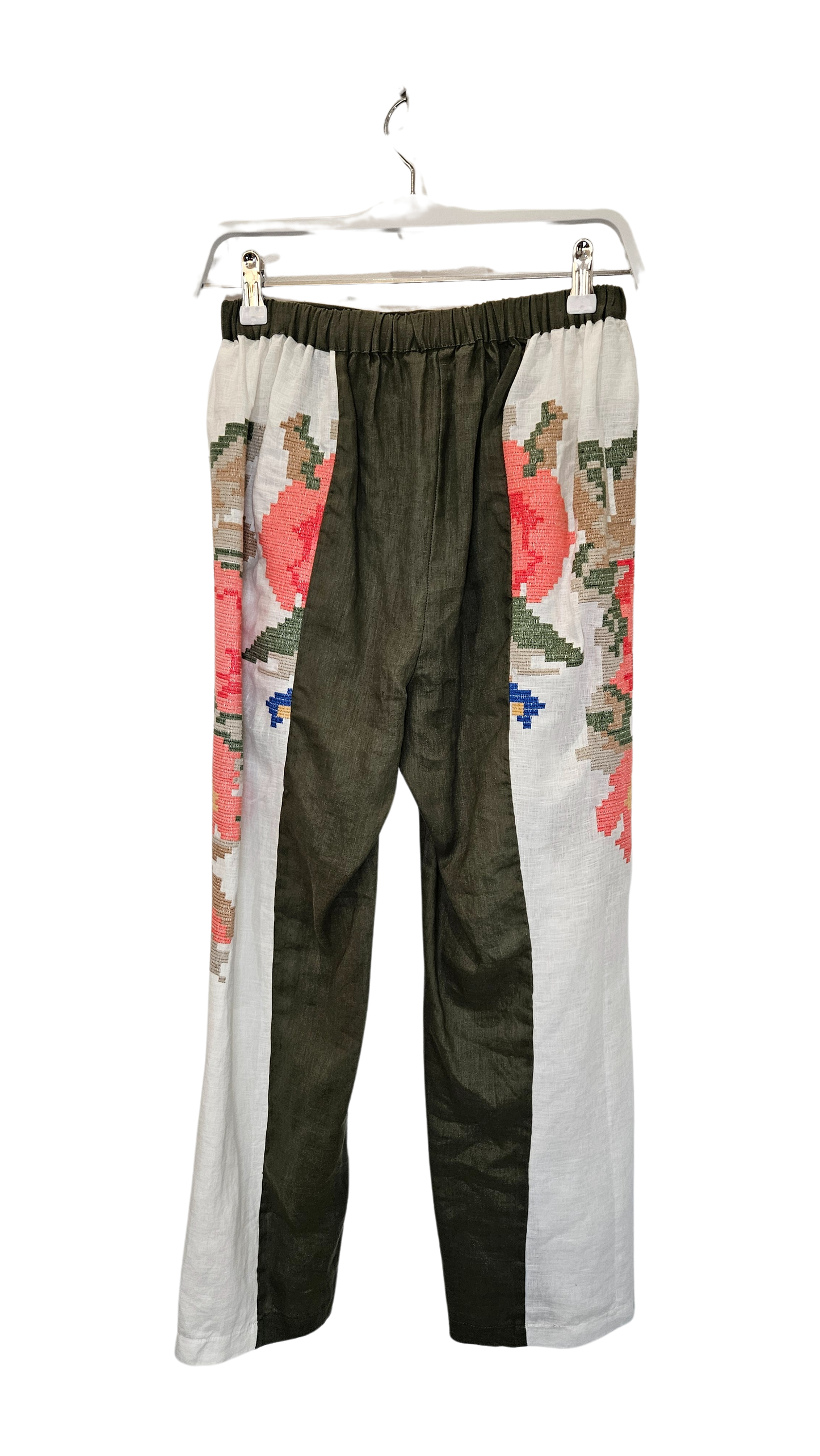 Pantalón Bordado Multicolor