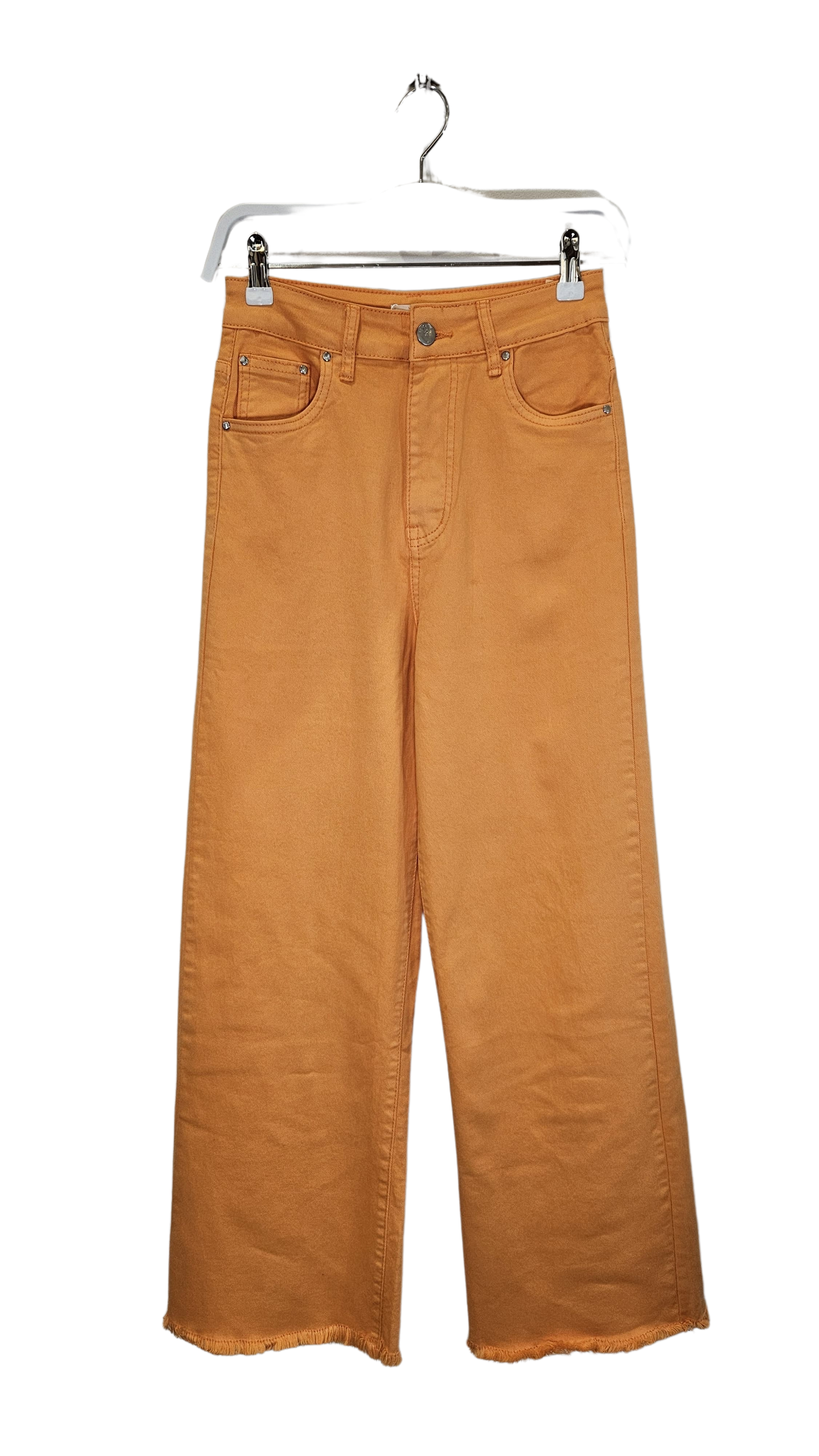 Pantalón Denim Naranja
