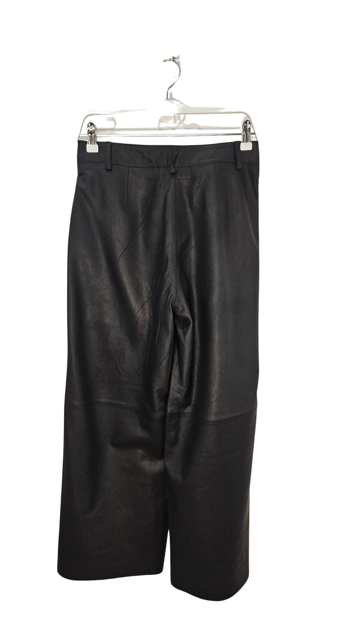 Pantalón cuero negro