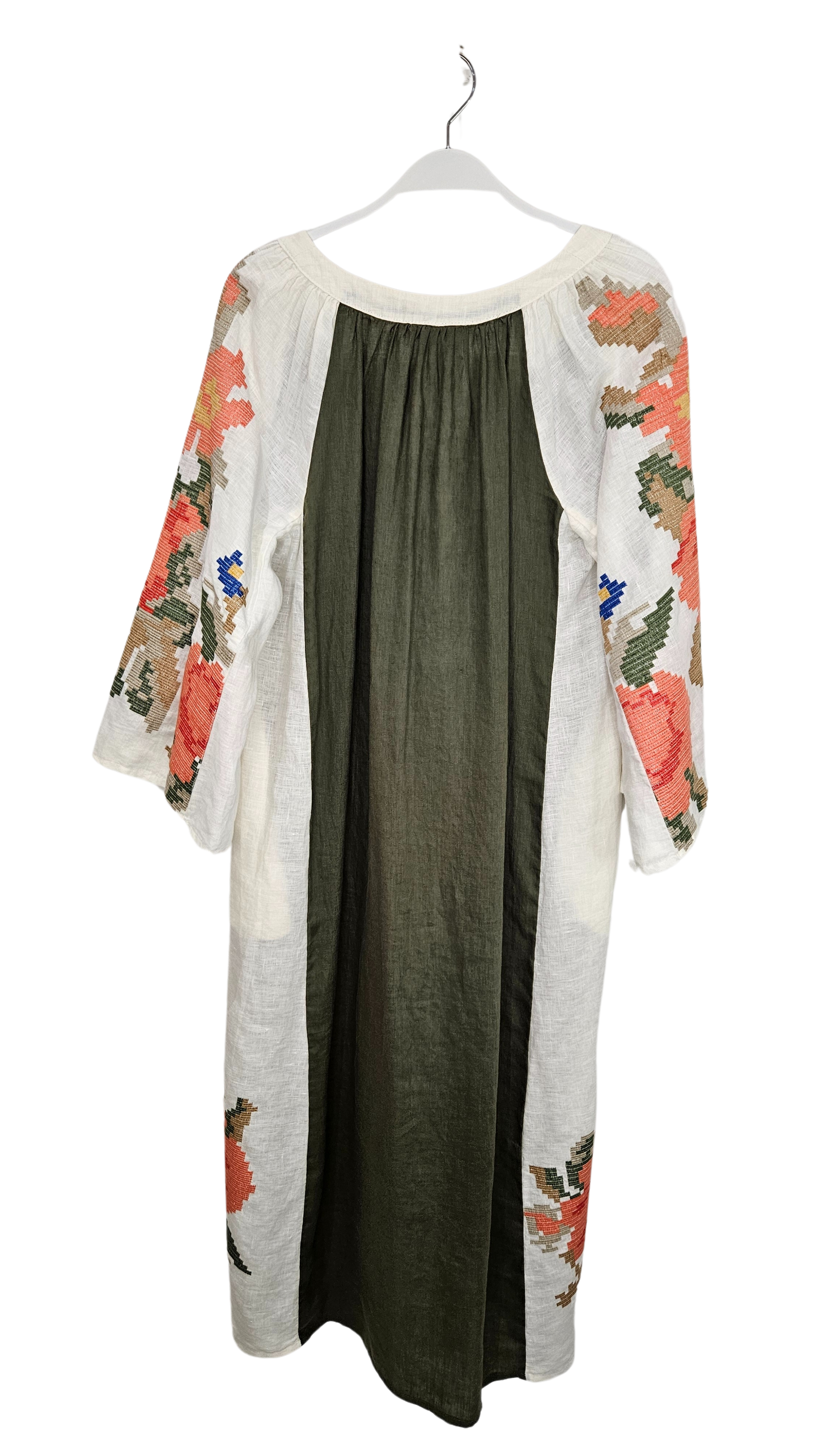 Vestido Bordados Multicolor