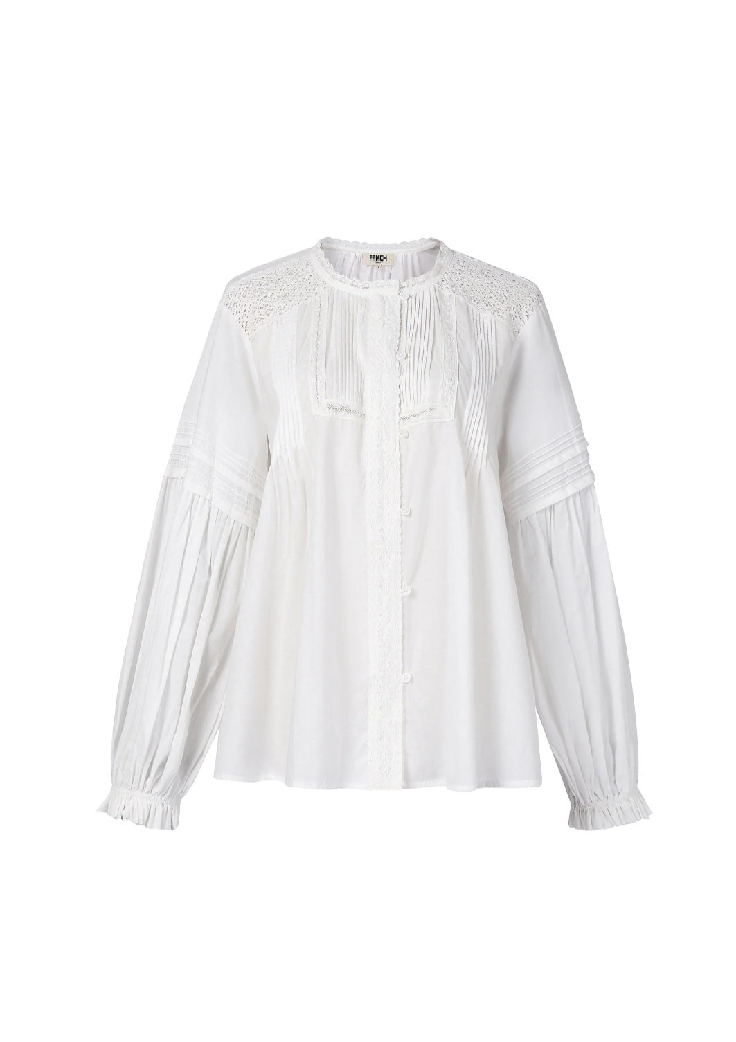 Camisa Blanca Encaje