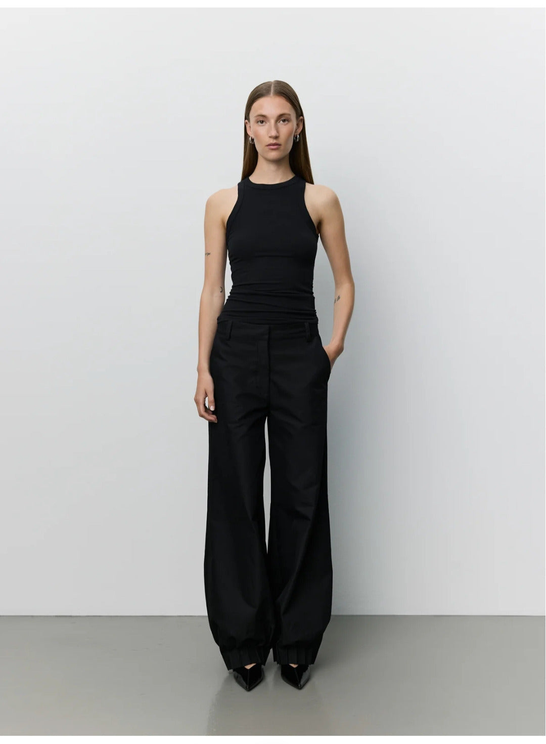 Pantalón Globo Negro