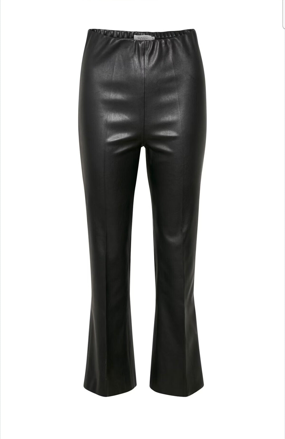 Legging Efecto Piel Negro