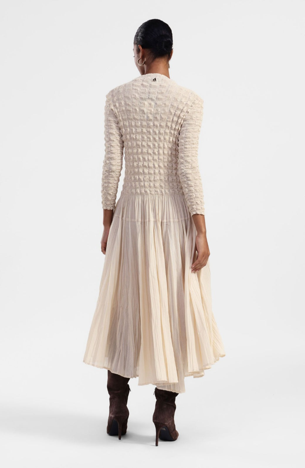 Vestido Efecto Arrugado