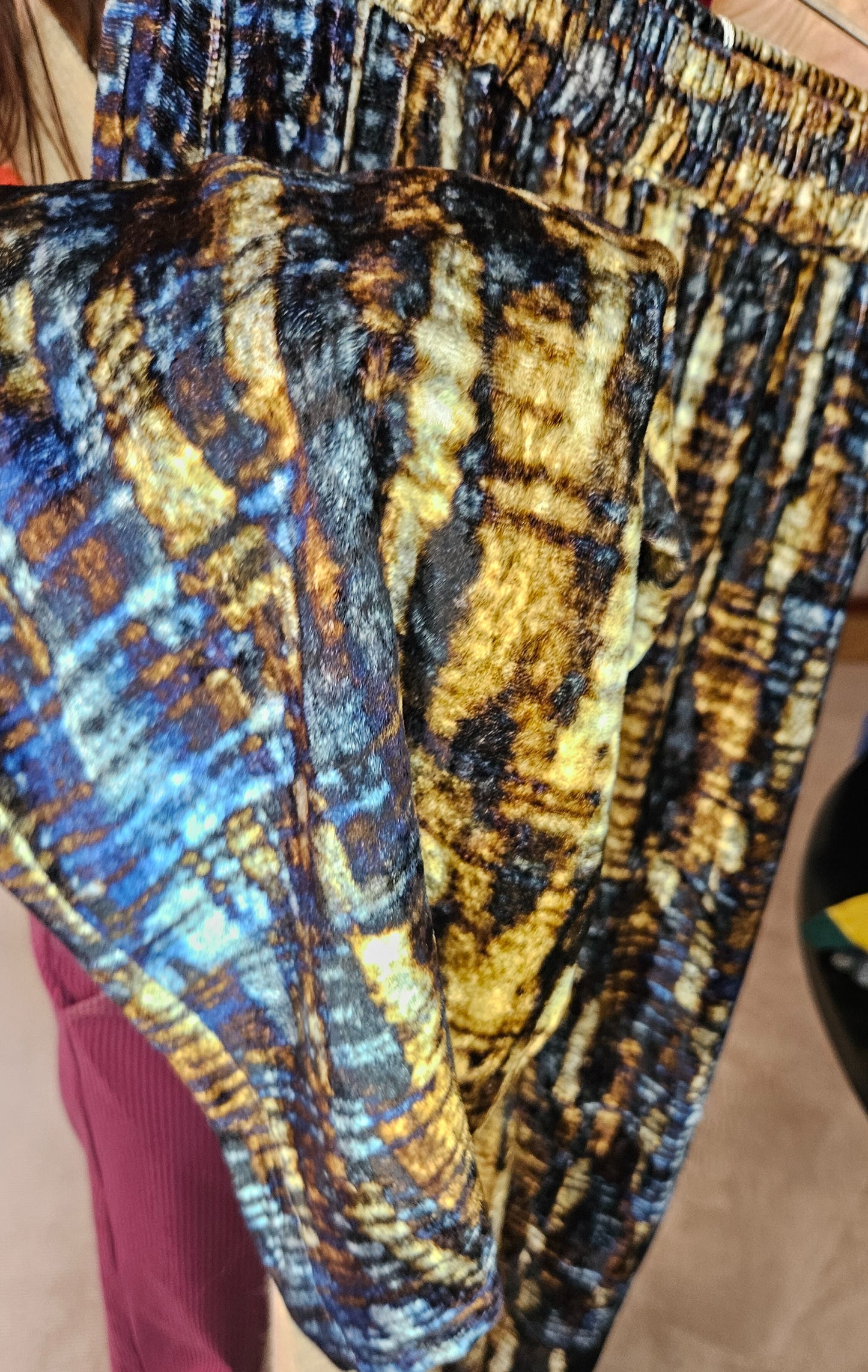 Pantalón Terciopelo Estampado