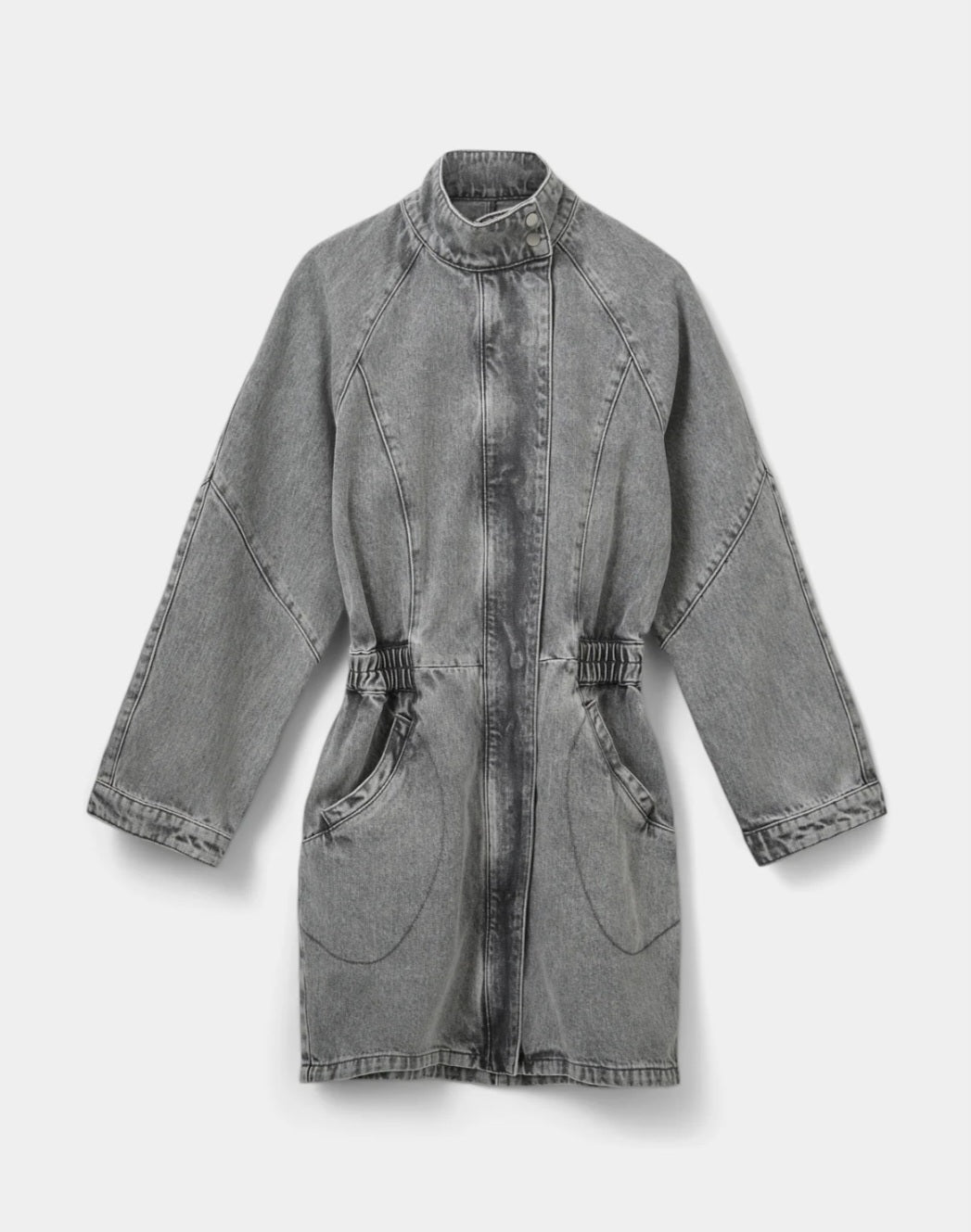 Vestido Denim Gris