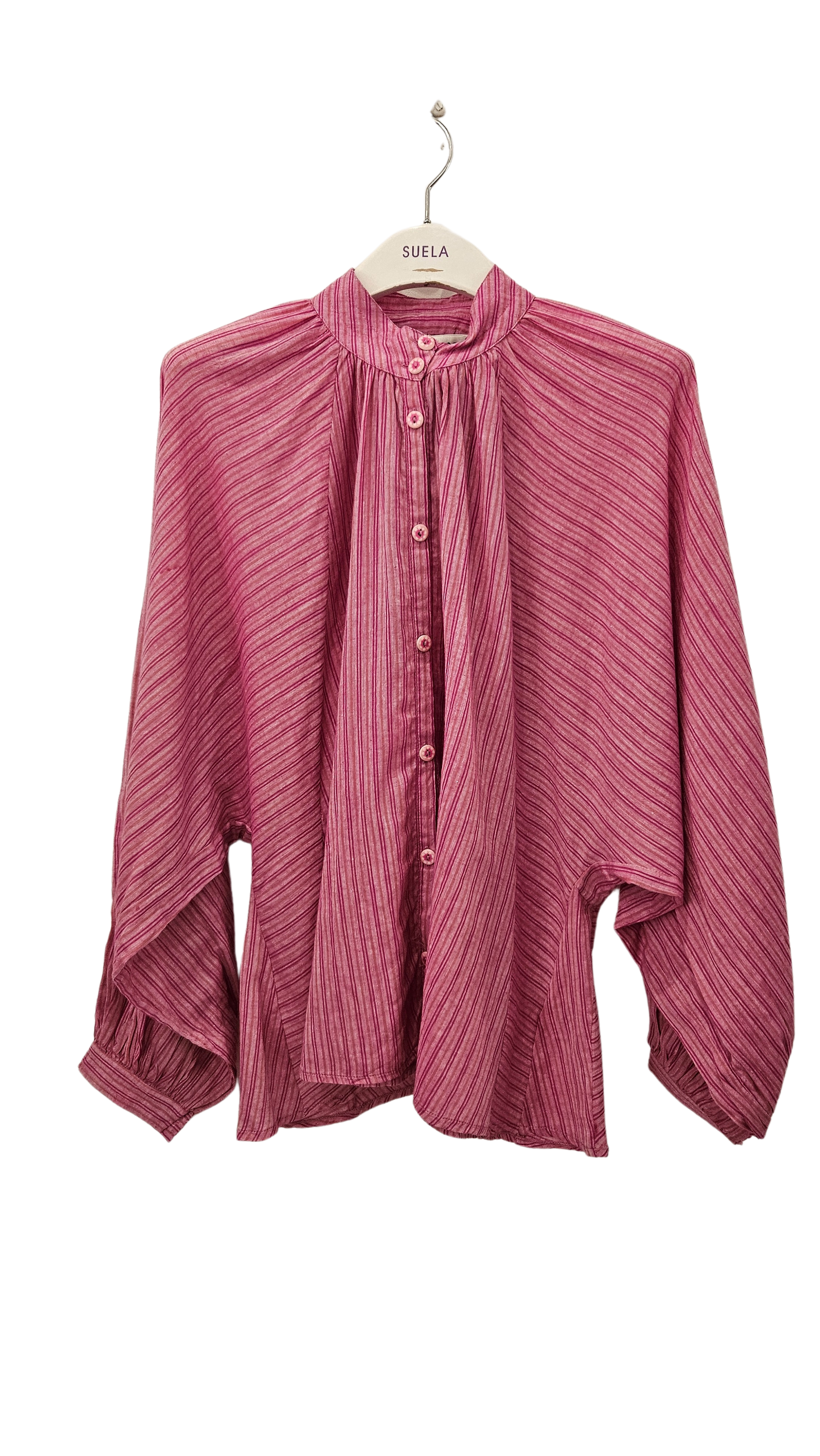 Camisa Rayas Rosa