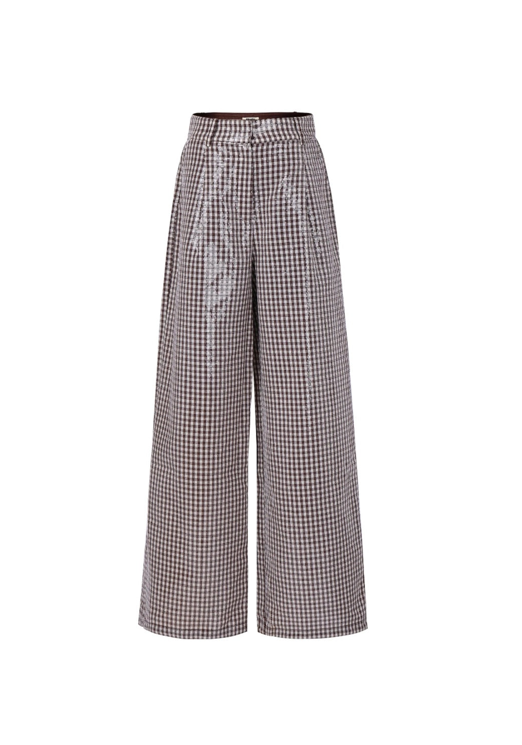 Pantalón Vichy Lentejuelas