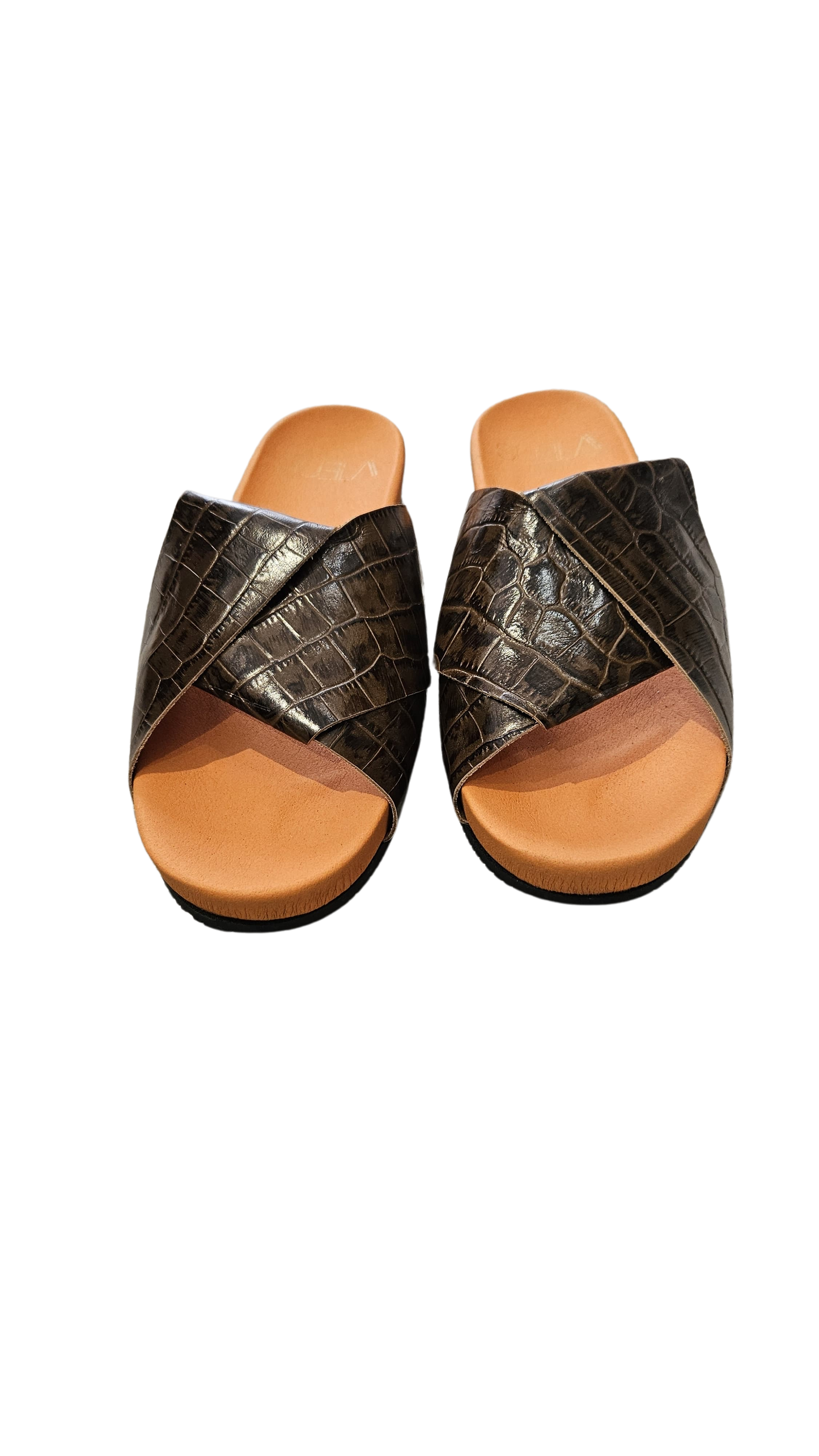 Sandalias Piel Coco Chocolate