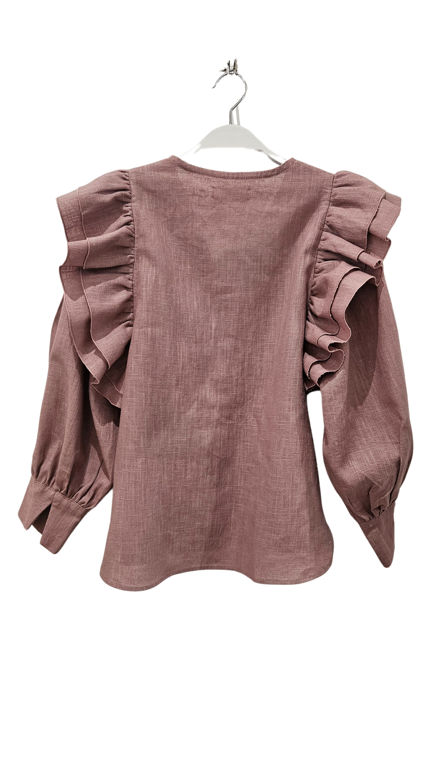 Blusa Lucía Rosa Inglés Suela