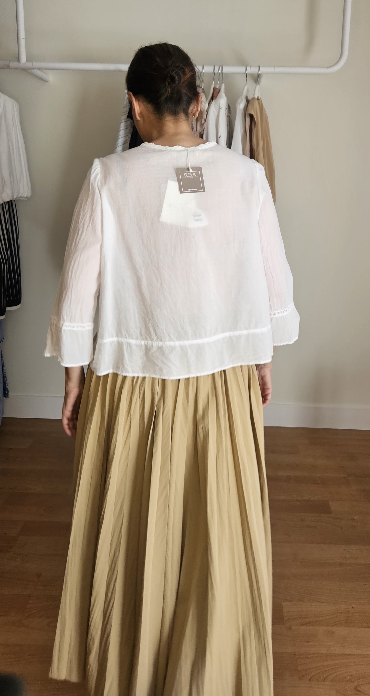 Camisa Blanca Japonesa