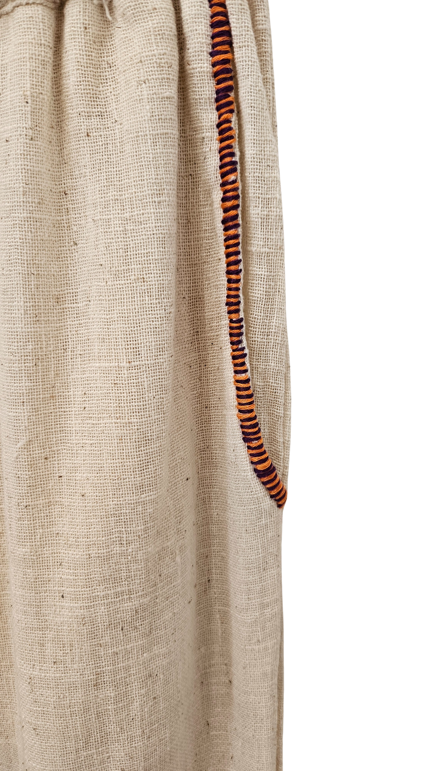Pantalón Lino Beige
