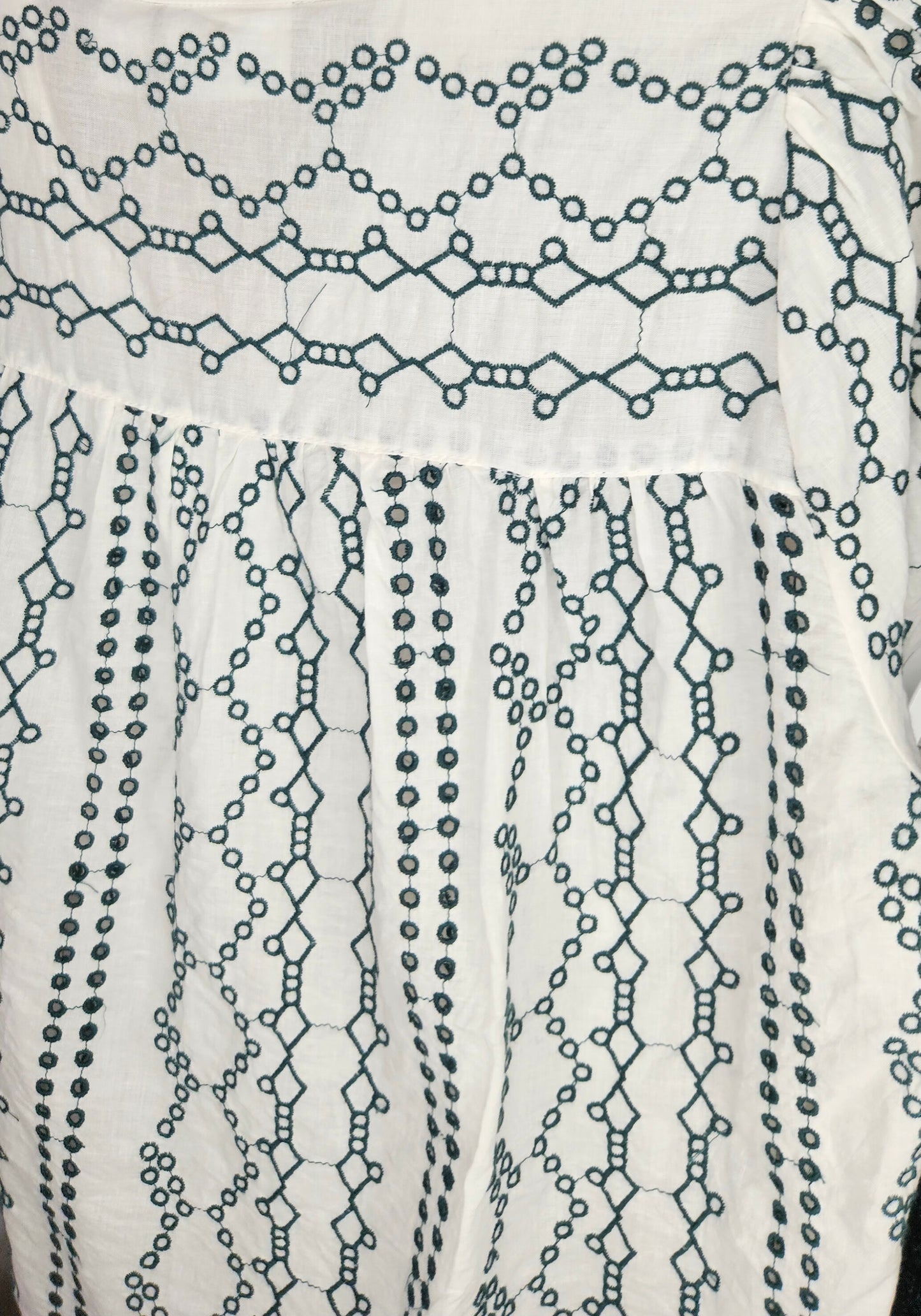 Blusa Troquelada Verde