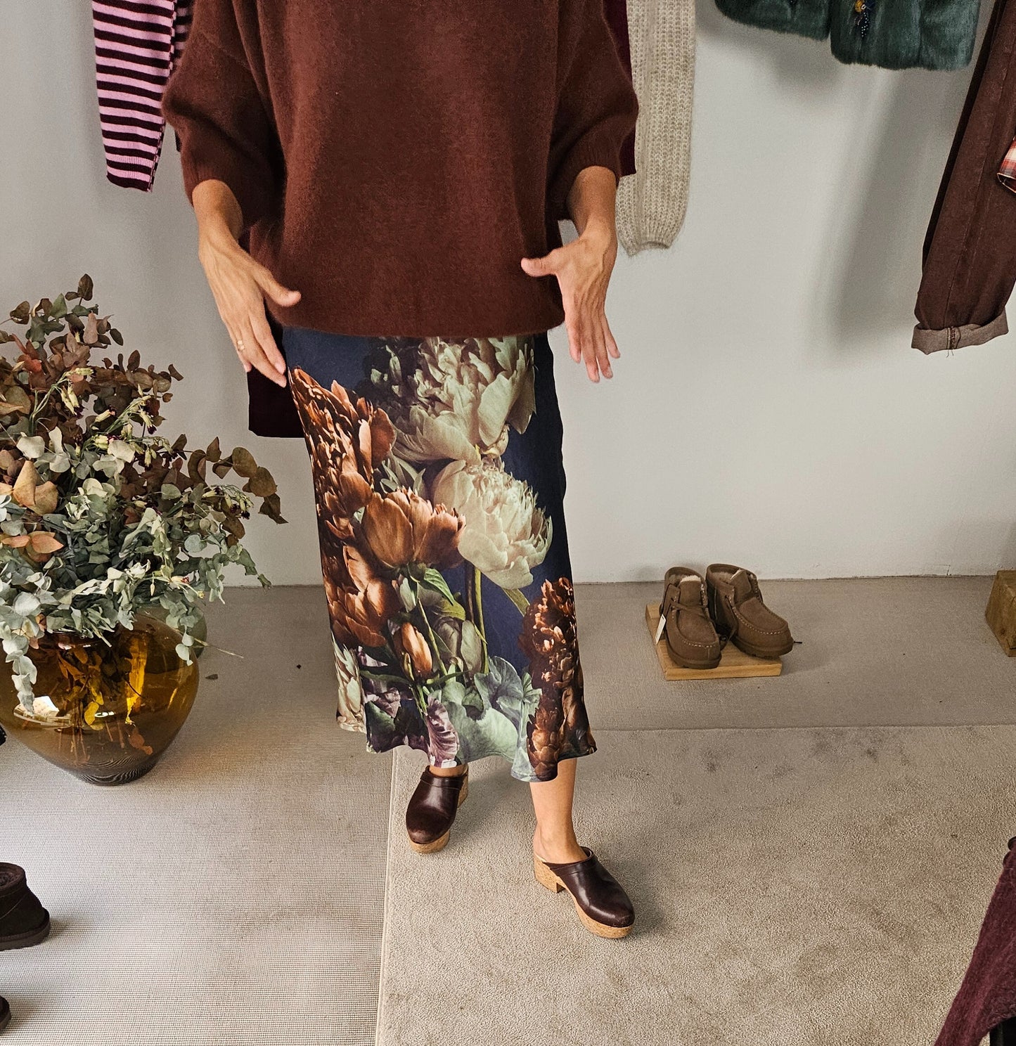 Falda Estampado Flores