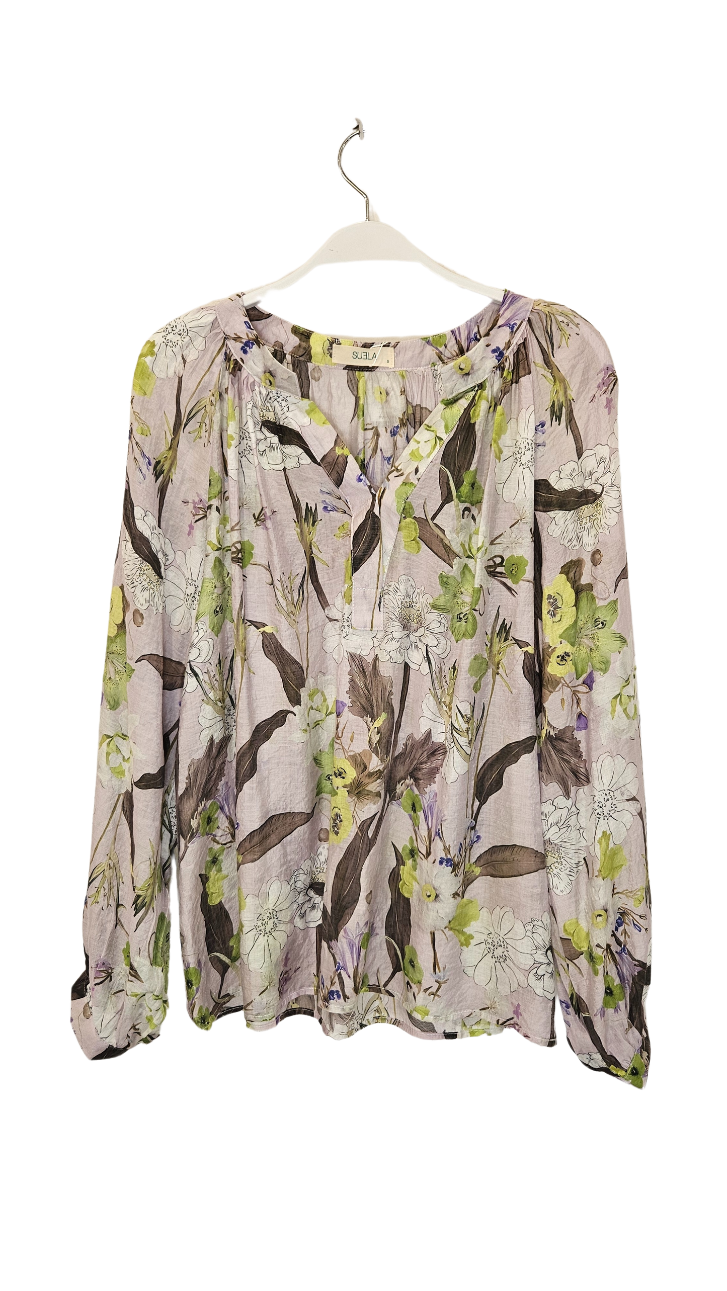 Blusa Estampado Flores Lima