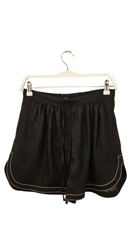 Short Lino Negro