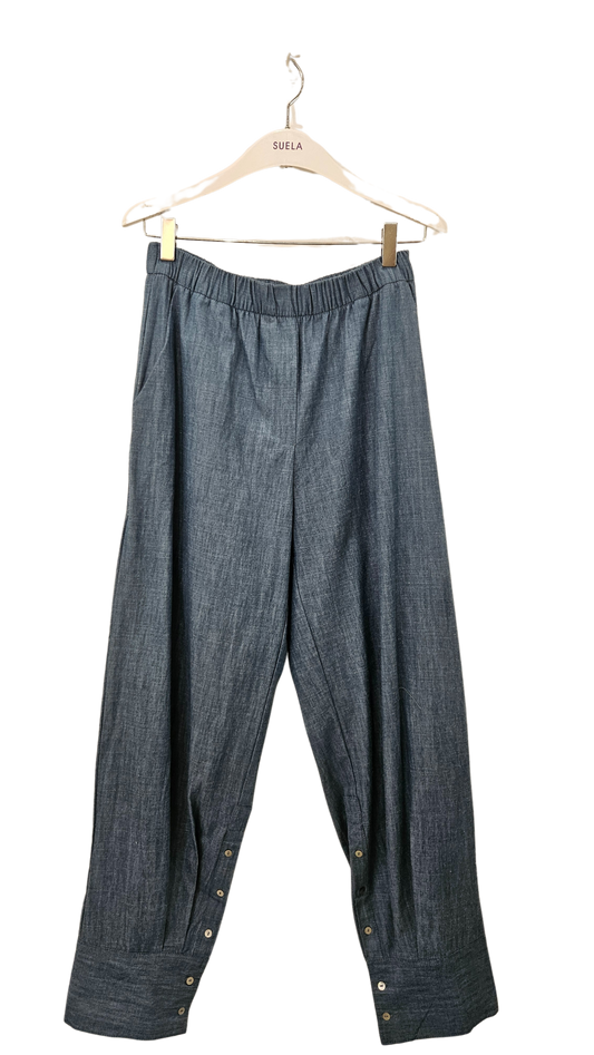 Pantalón Tubo Denim