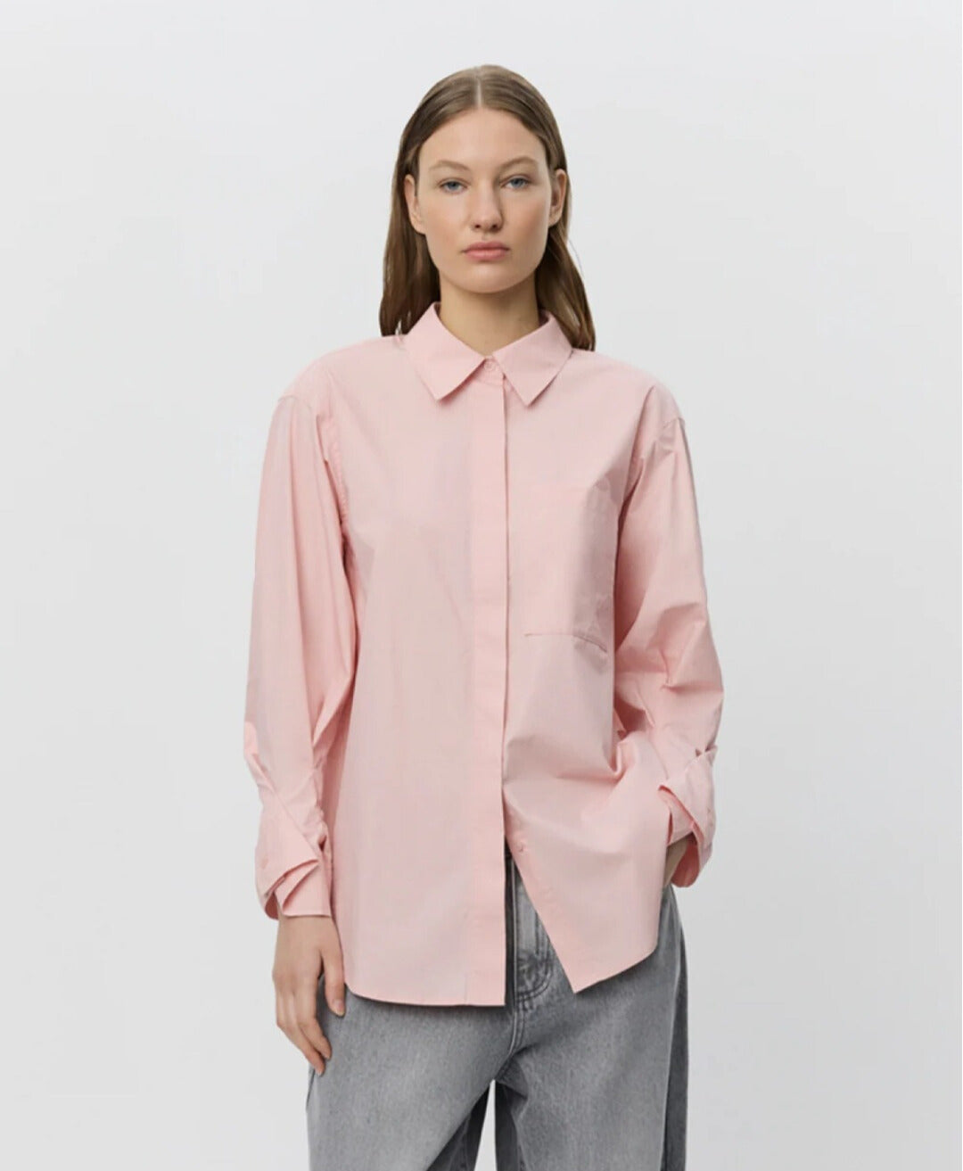 Camisa Rosa Puño Especial