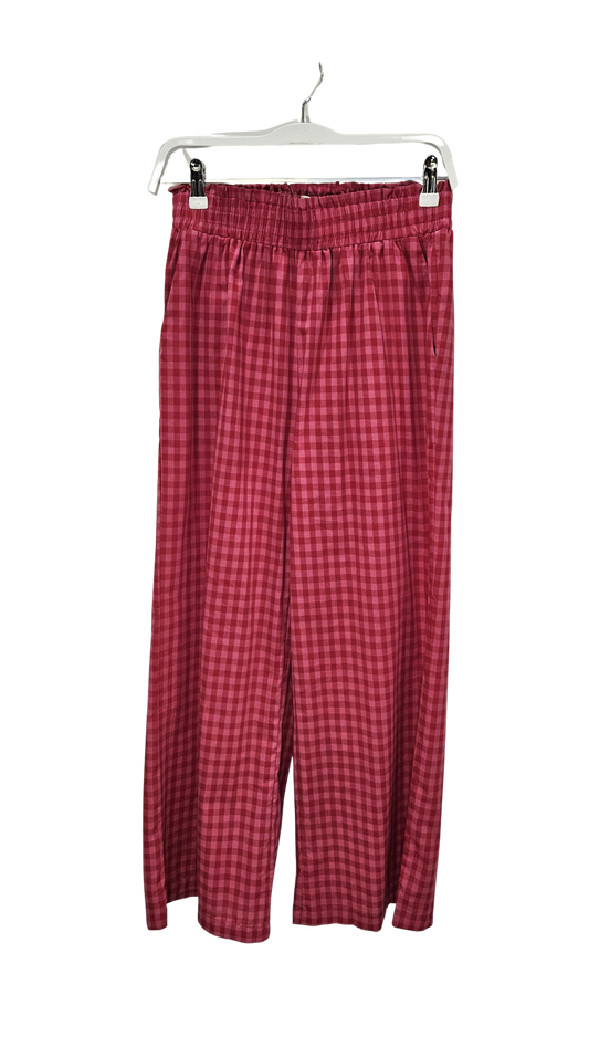 Pantalón Vichy Rosa