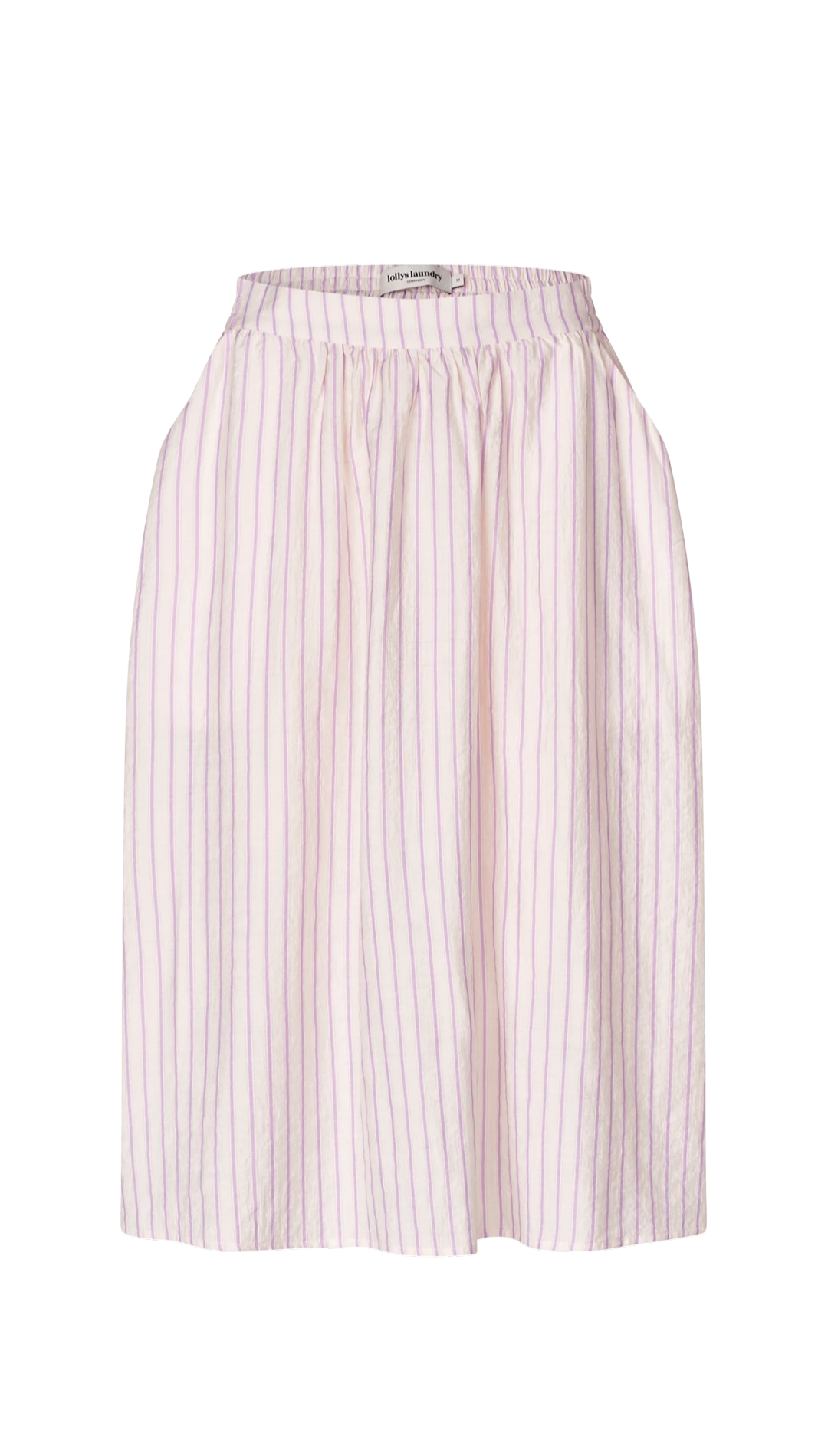 Falda Midi Rayas Lila (Da talla)