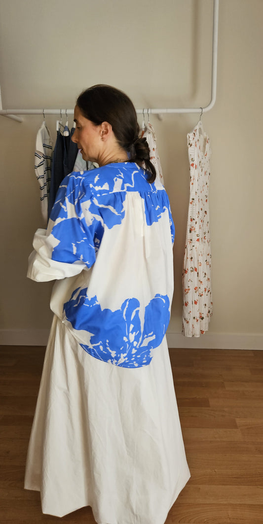 Camisa Estampado Azul