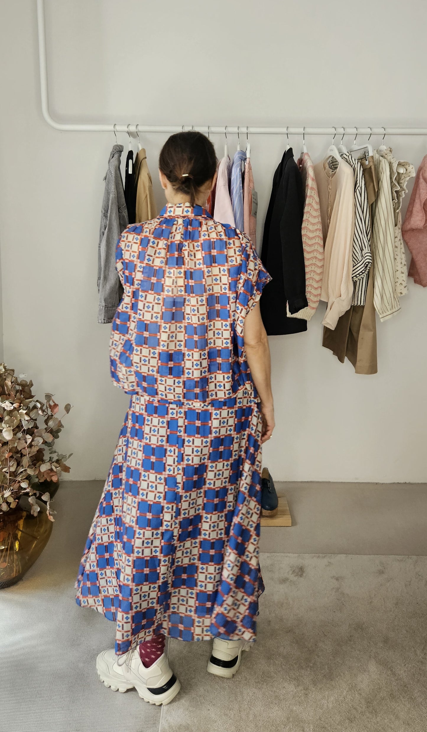 Falda Estampado Azulejos