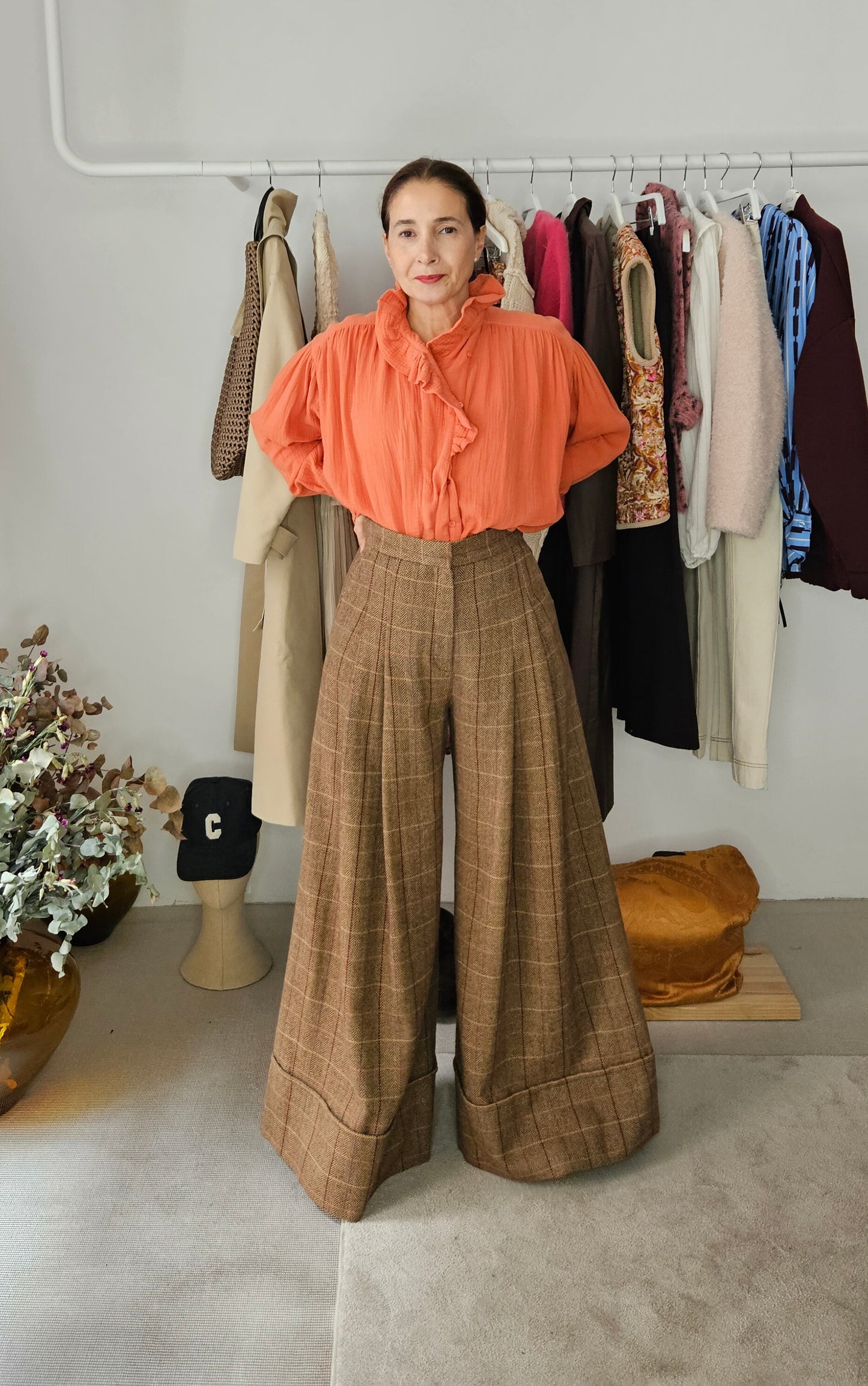 Pantalón Samuray Cuadros