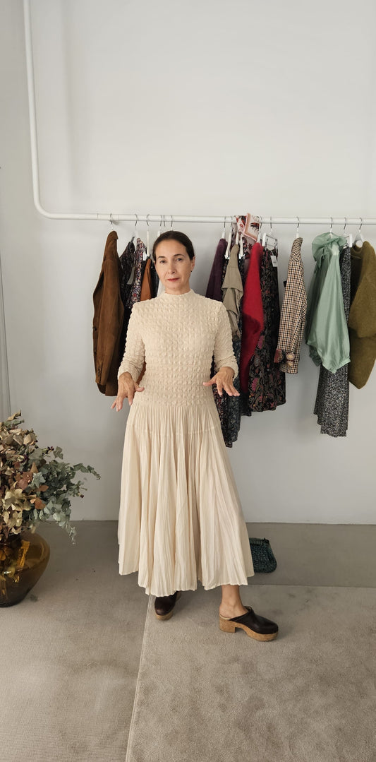 Vestido Efecto Arrugado
