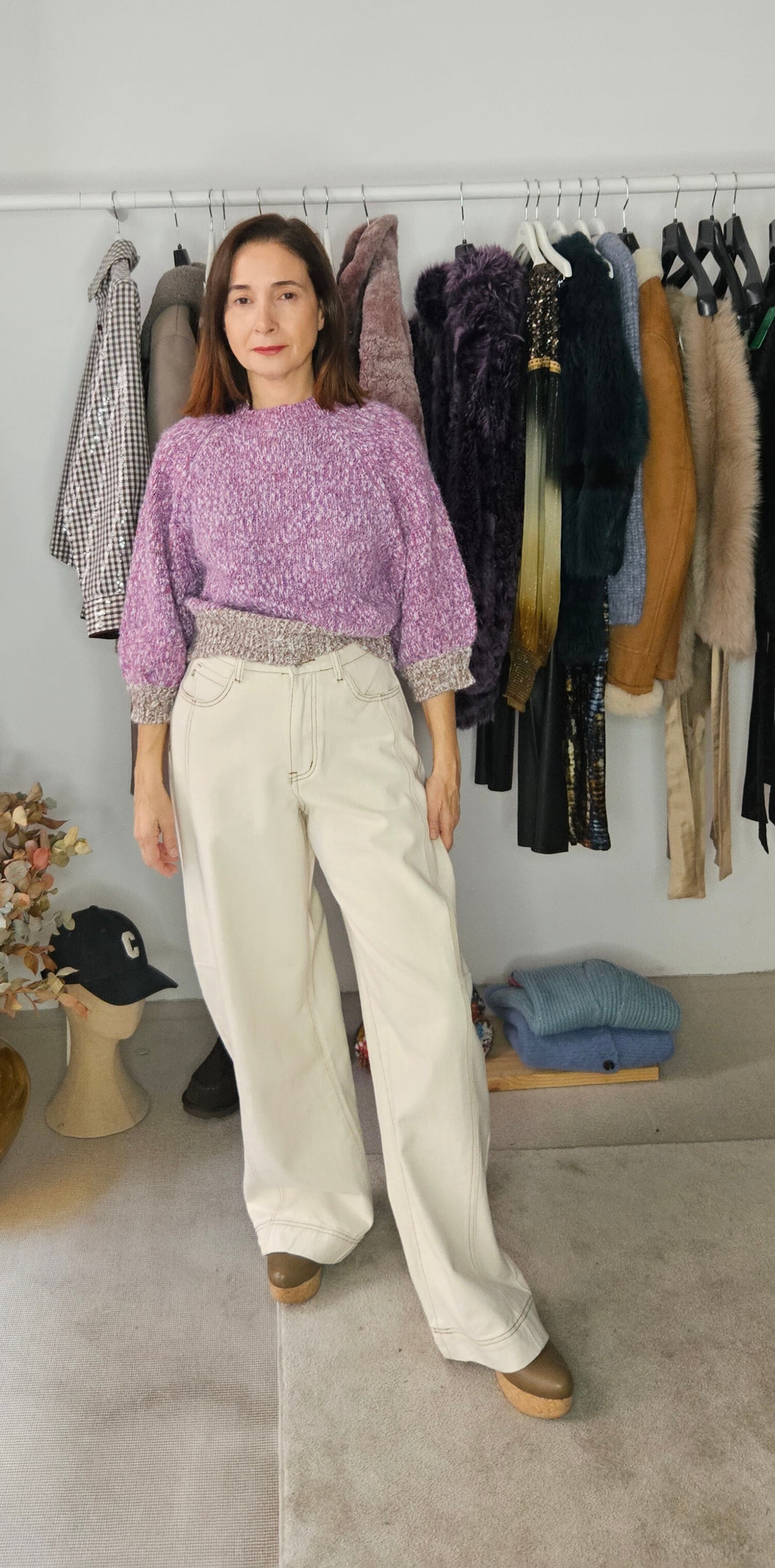 Jersey Jaspeado Malva