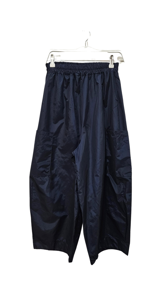 Pantalón tafetán azul