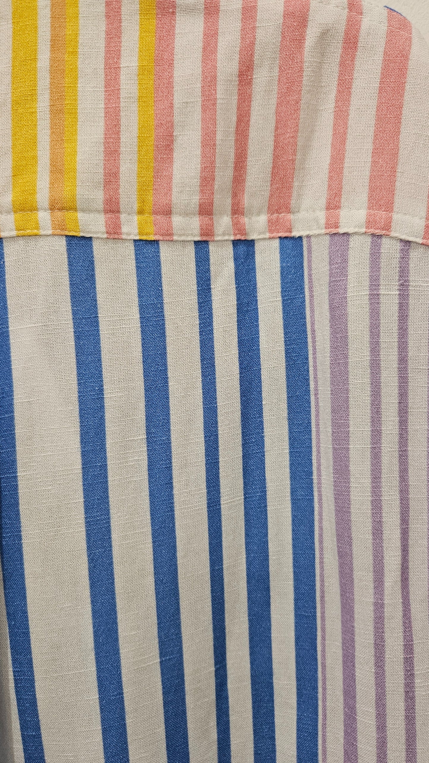 Camisa Lino Rayas Colores