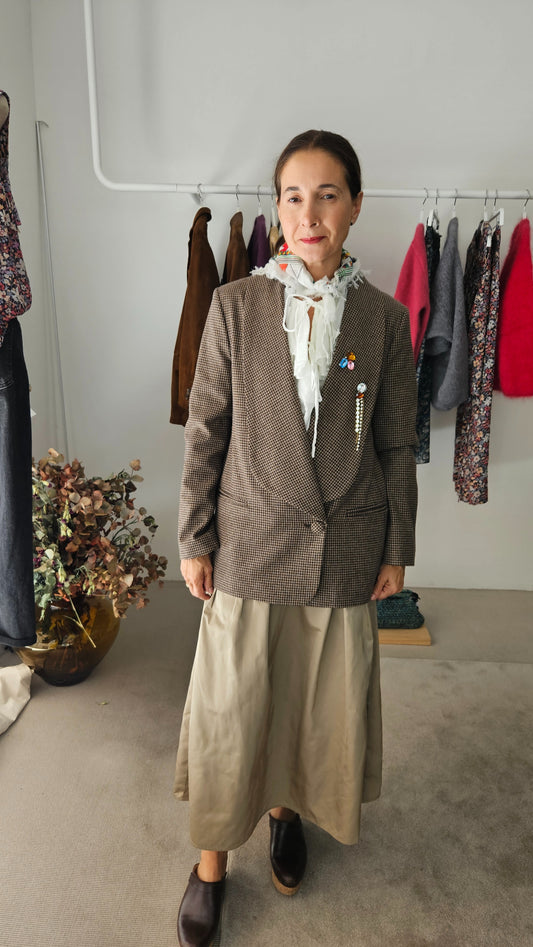 Blazer 100% Lana Pata Gallo