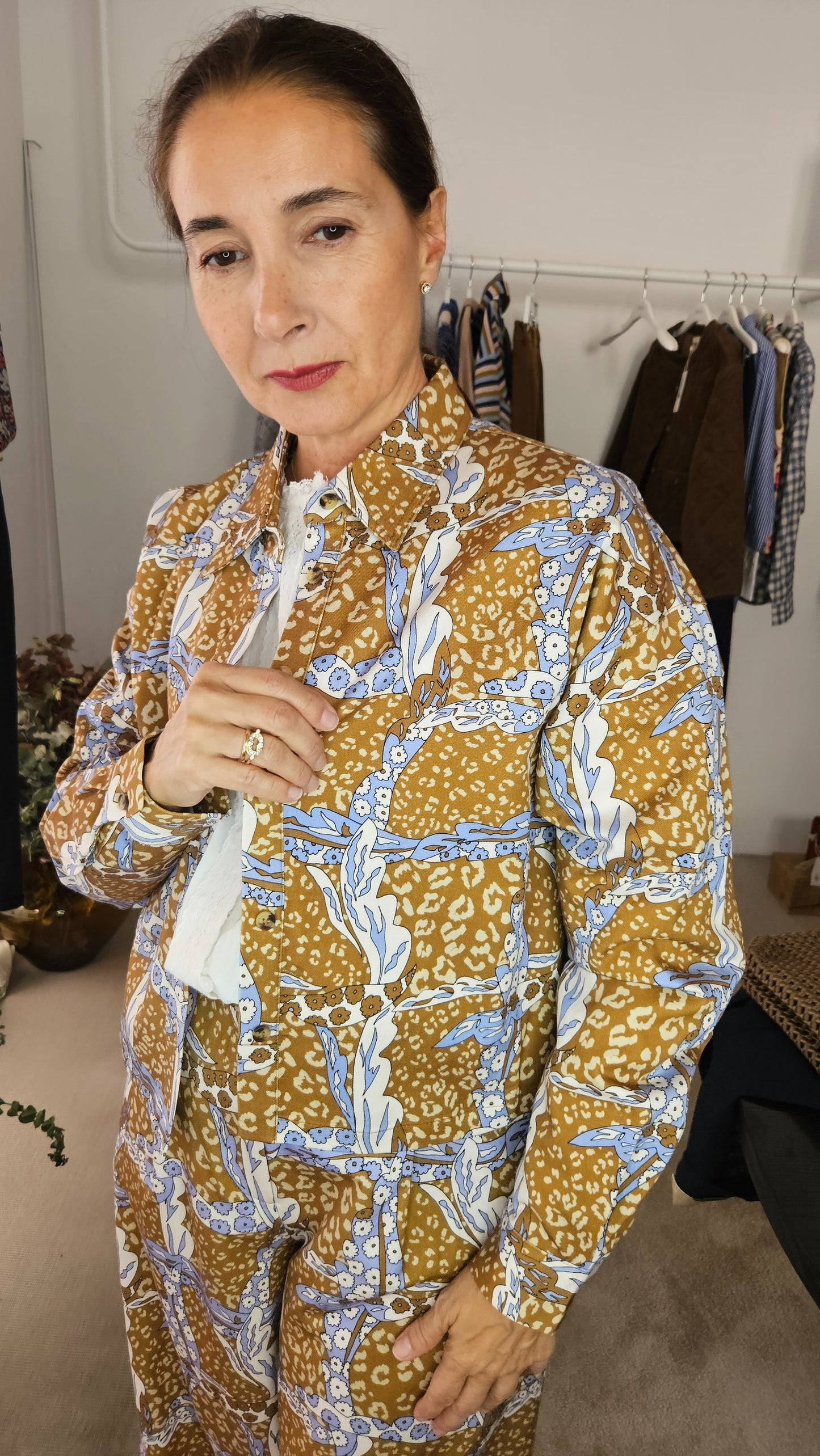 Sobrecamisa Print