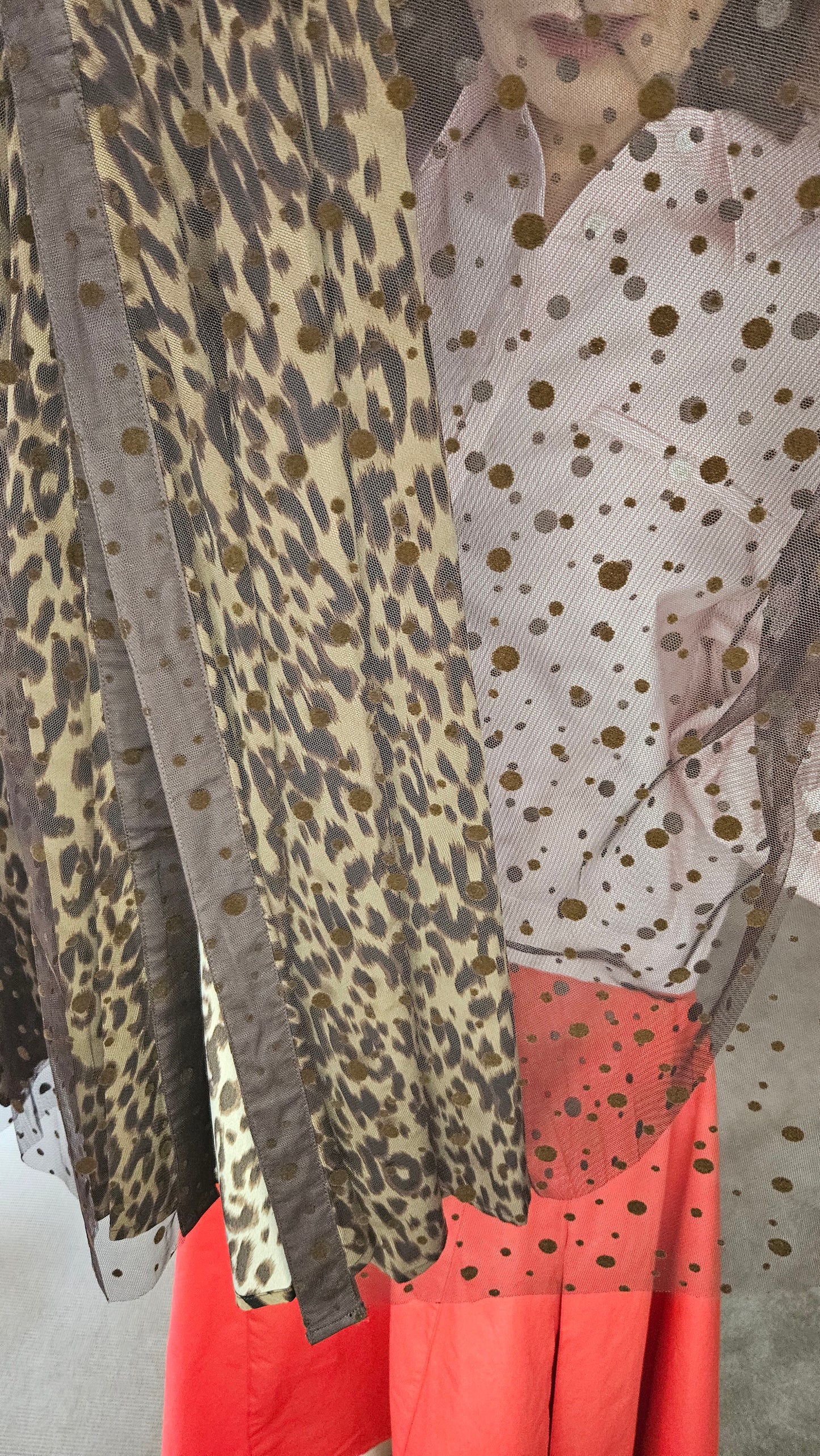 Falda Leopardo y Tul