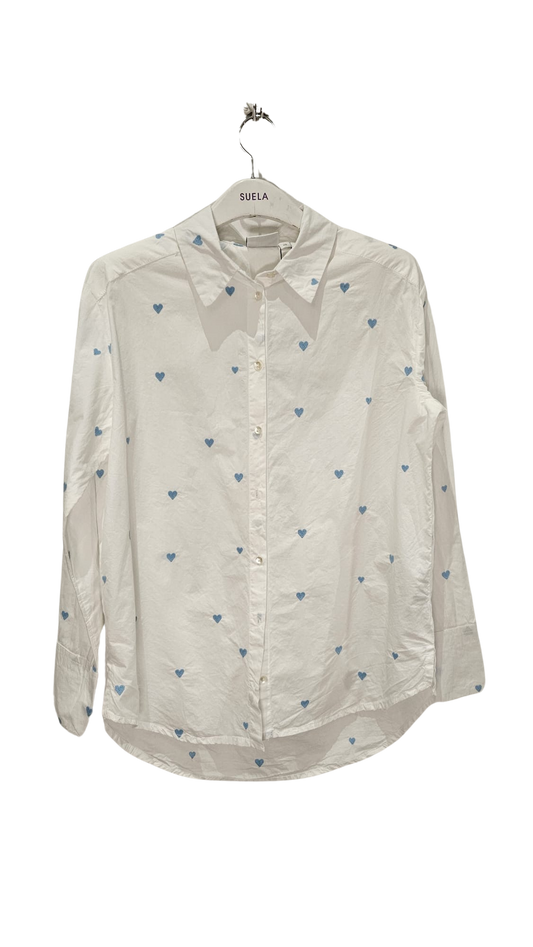 Camisa Corazones Azules