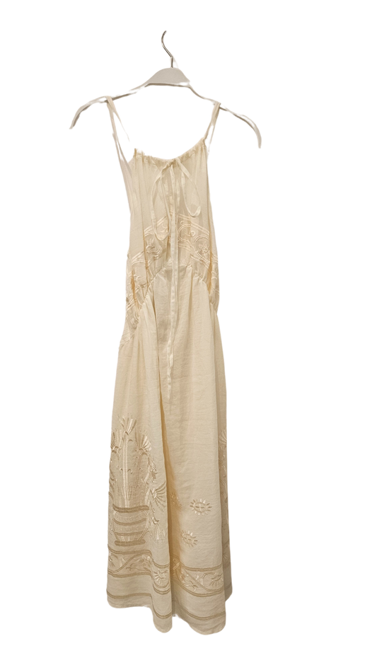 Vestido Tirante Vainilla