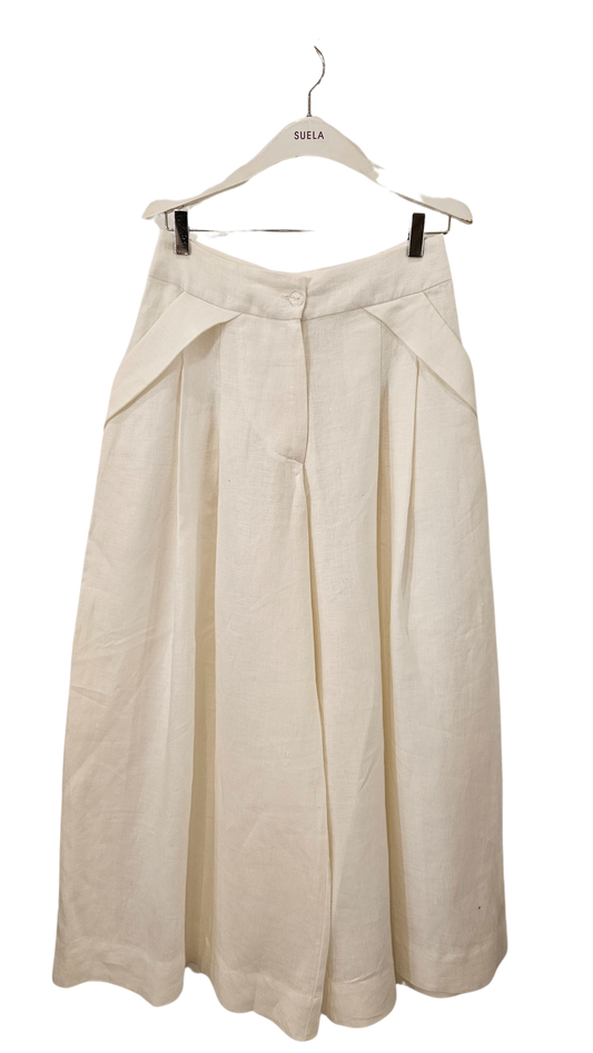 Pantalón Palazzo Crudo Suela