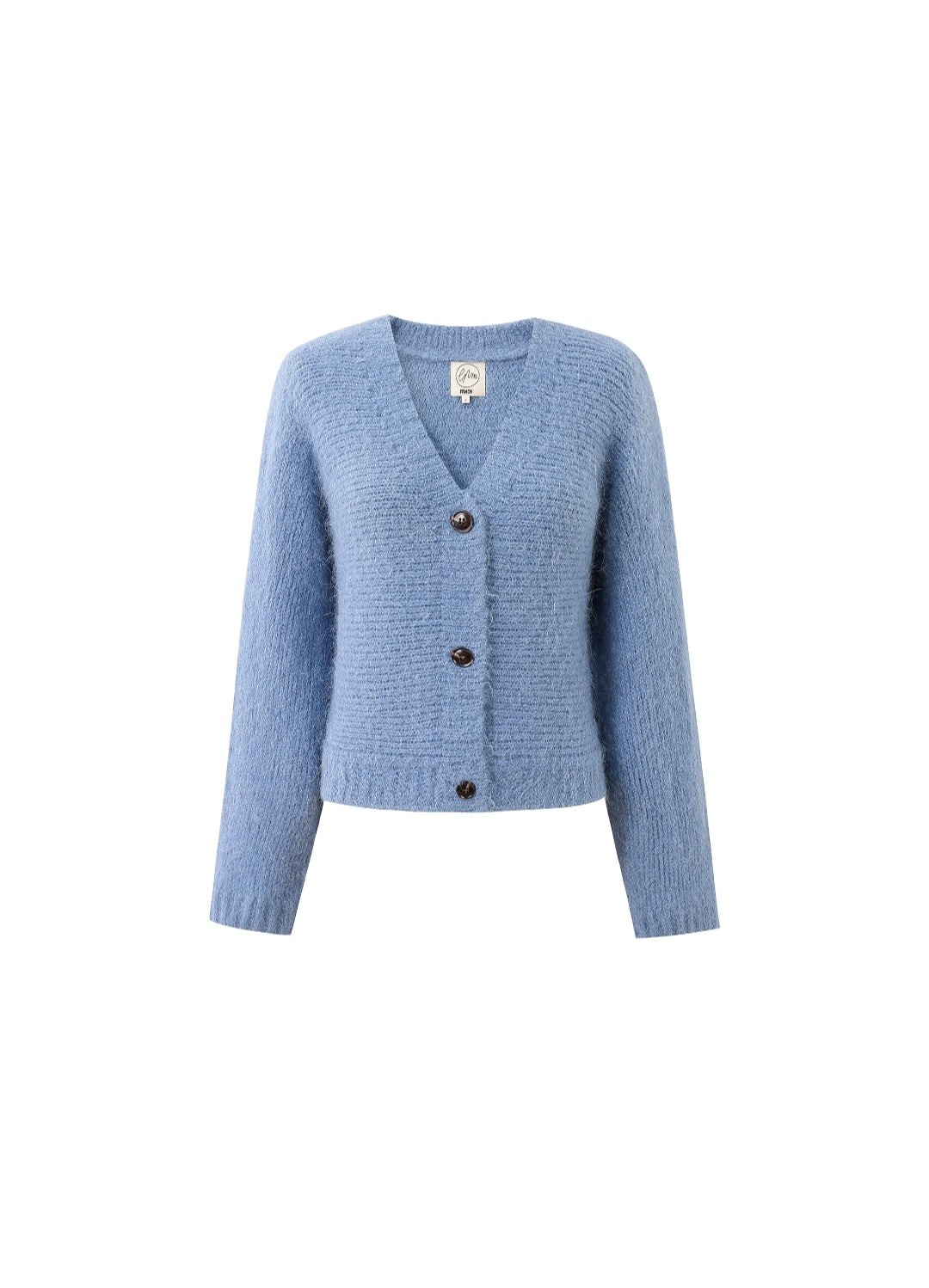 Cárdigan Azul Pico